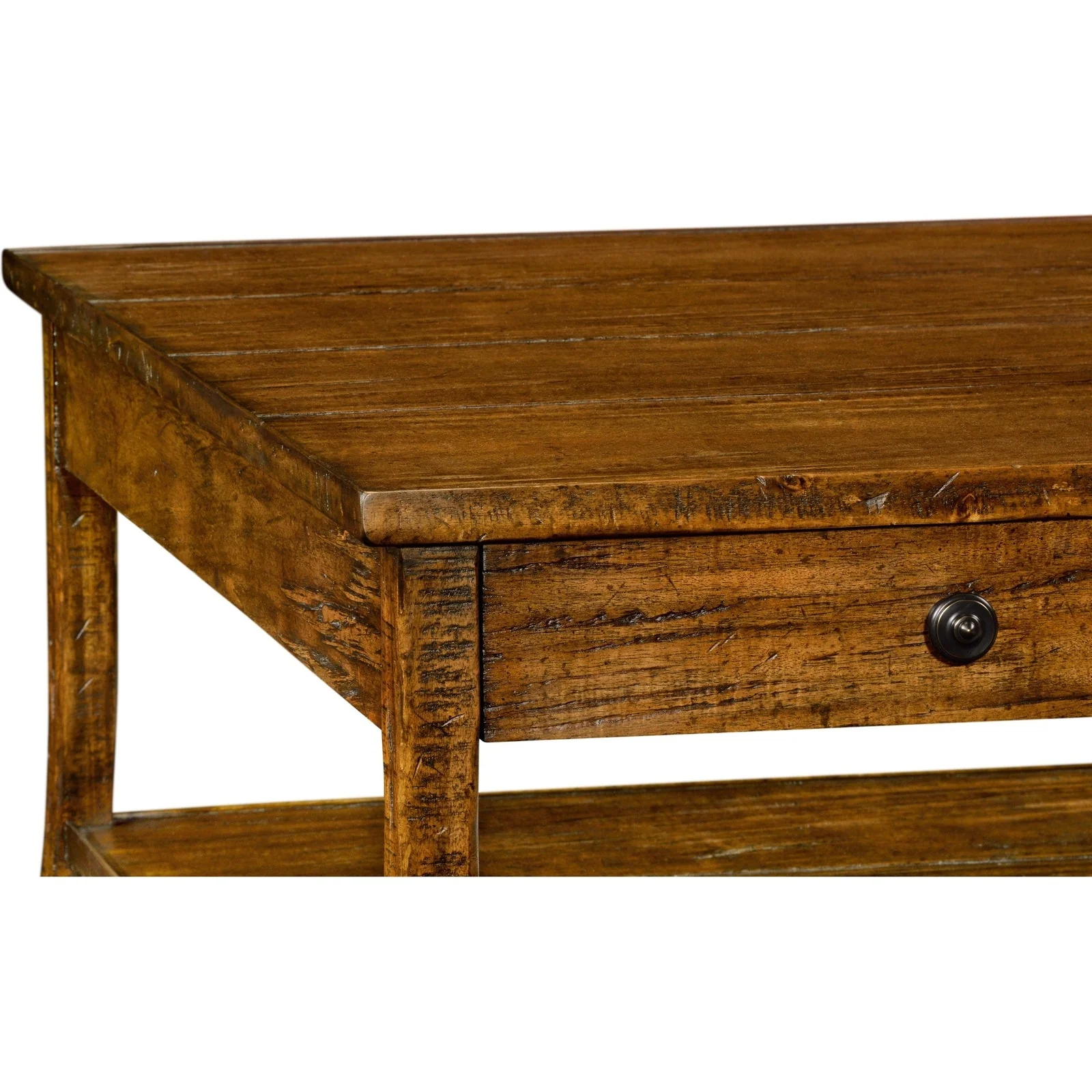 Jonathan Charles Casual Accents Square Country Coffee Table with Storage (491041-CFW) - Image 5