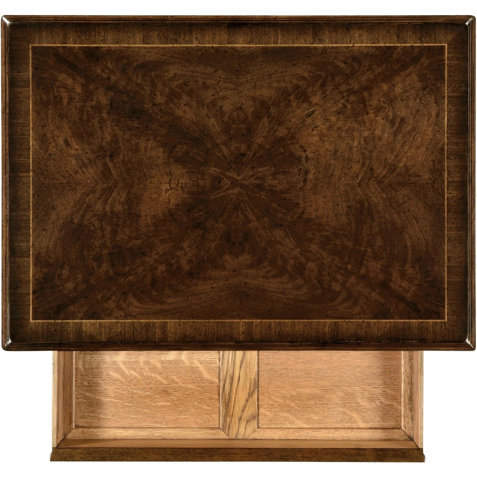 Jonathan Charles Chippendale Gothic Rectangular Side Table (493497-DCW) - Image 4
