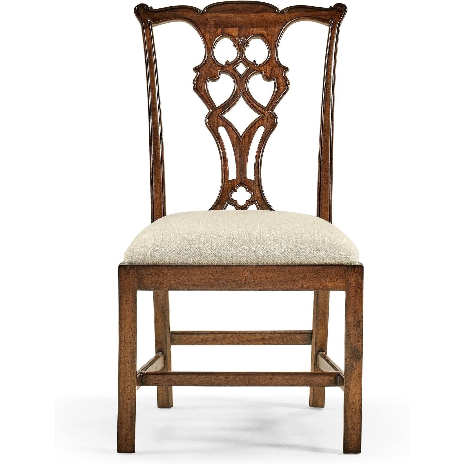 Jonathan Charles Buckingham Chippendale Style Classic Side Chair (493330-SC-MAH-F200) - Set of 2 - Image 2