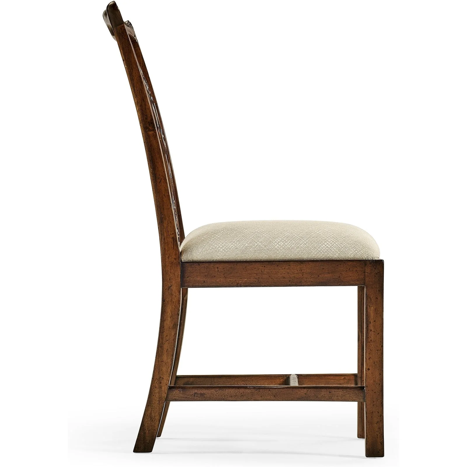 Jonathan Charles Buckingham Chippendale Style Classic Side Chair (493330-SC-MAH-F200) - Set of 2 - Image 3