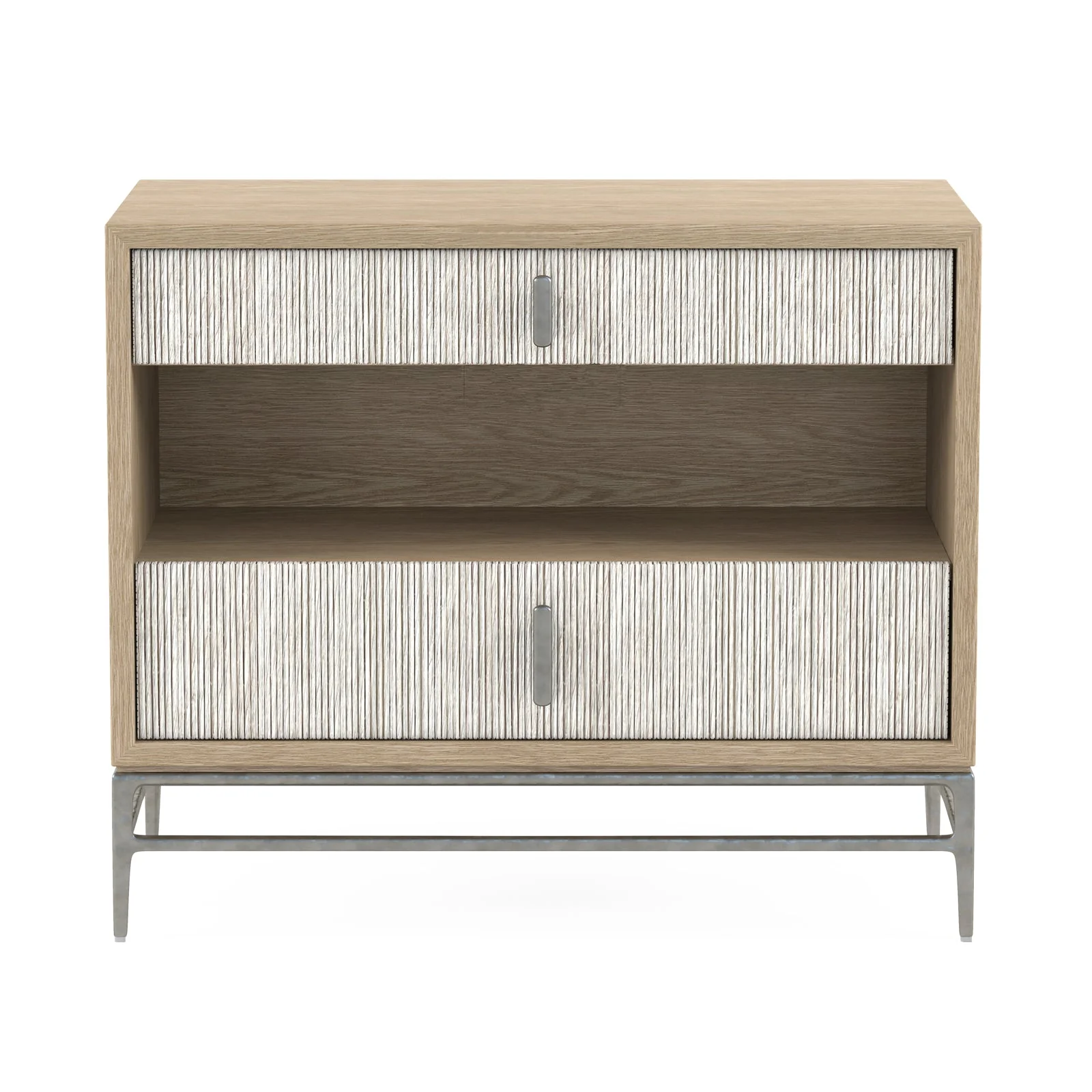 Jonathan Charles Clapotis Danish Cord Nightstand (500424) - Image 5