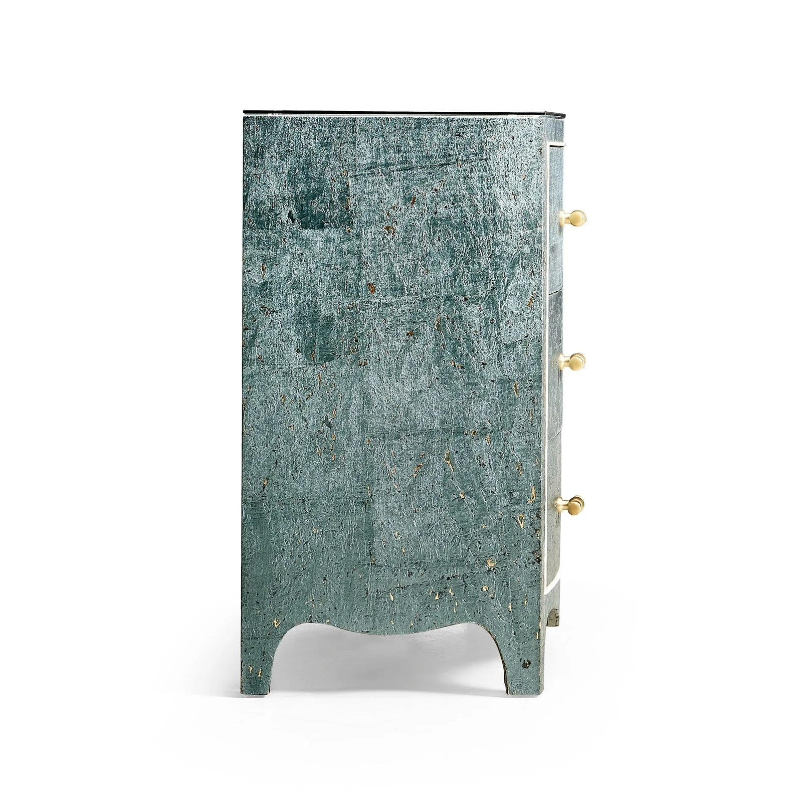 Jonathan Charles Cork Bow Front Chest - Image 5