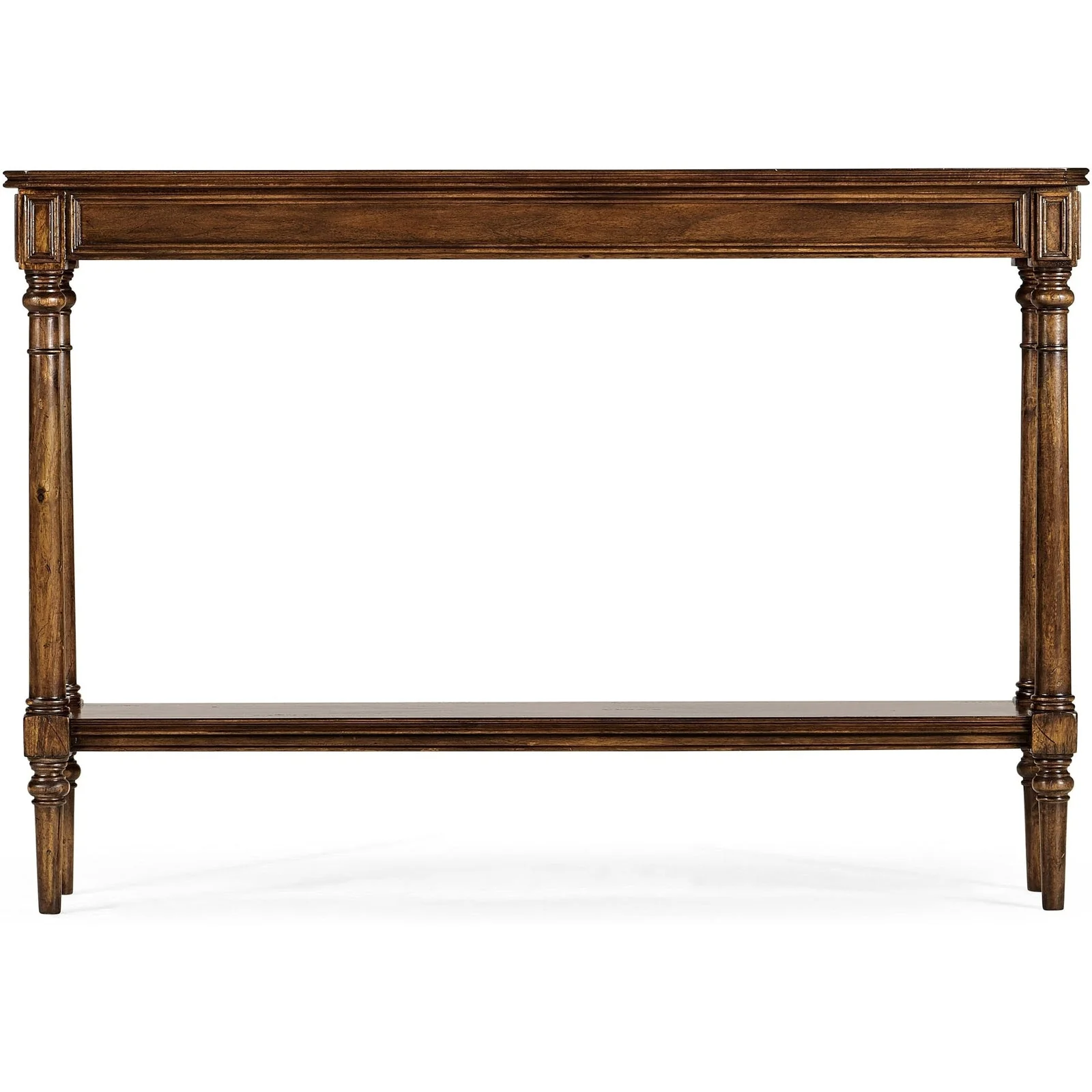 Jonathan Charles Curated Country Living Style Narrow Walnut Console (494601-WAL) - Image 2