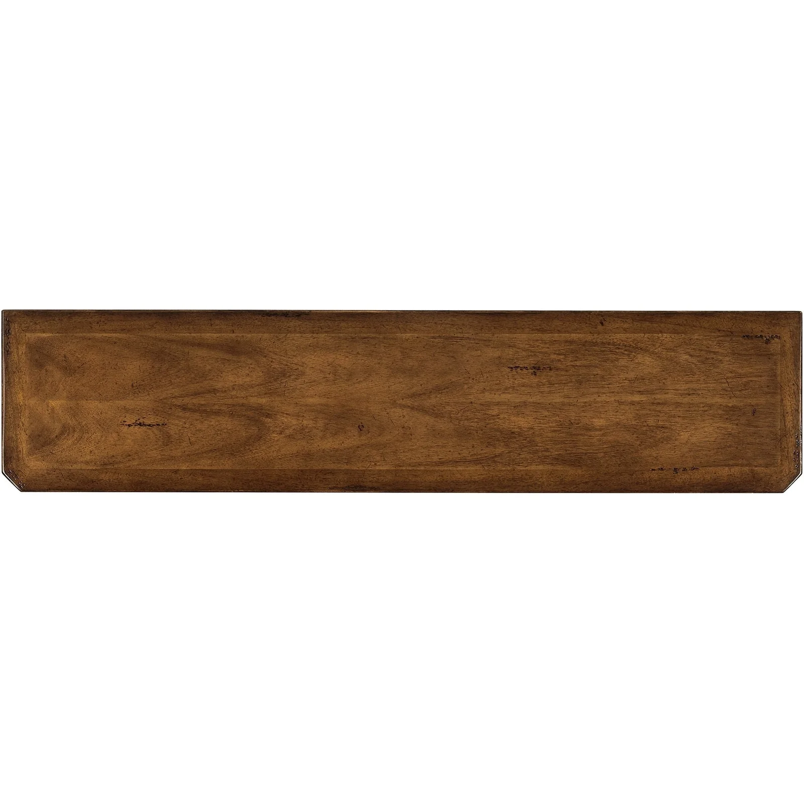 Jonathan Charles Curated Country Living Style Narrow Walnut Console (494601-WAL) - Image 4