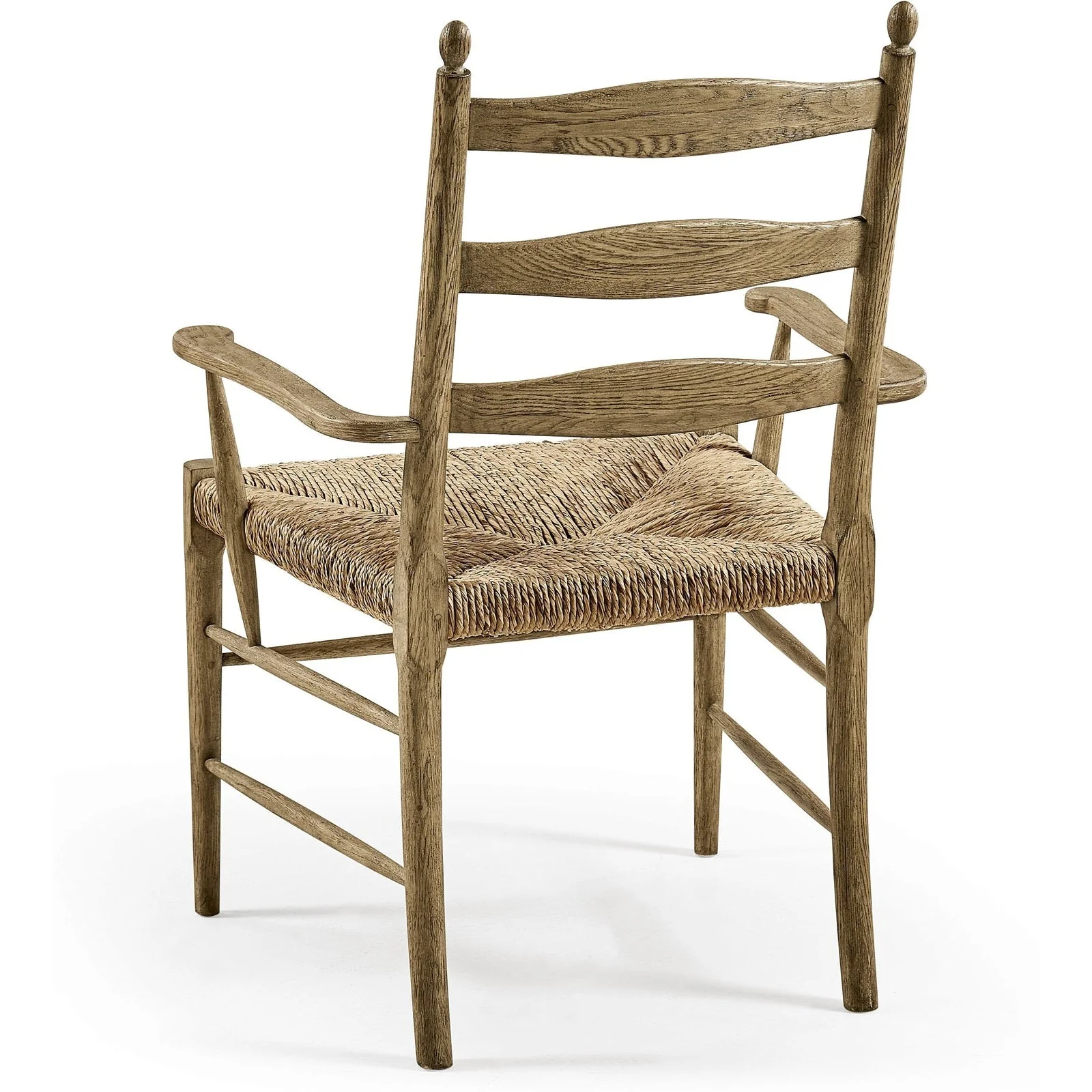 Jonathan Charles Doppler Ladder Back Arm Chair (496135) - Set of 2 - Image 3