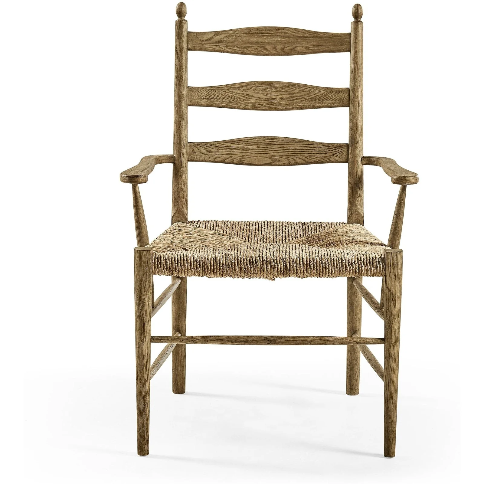 Jonathan Charles Doppler Ladder Back Arm Chair (496135) - Set of 2 - Image 5