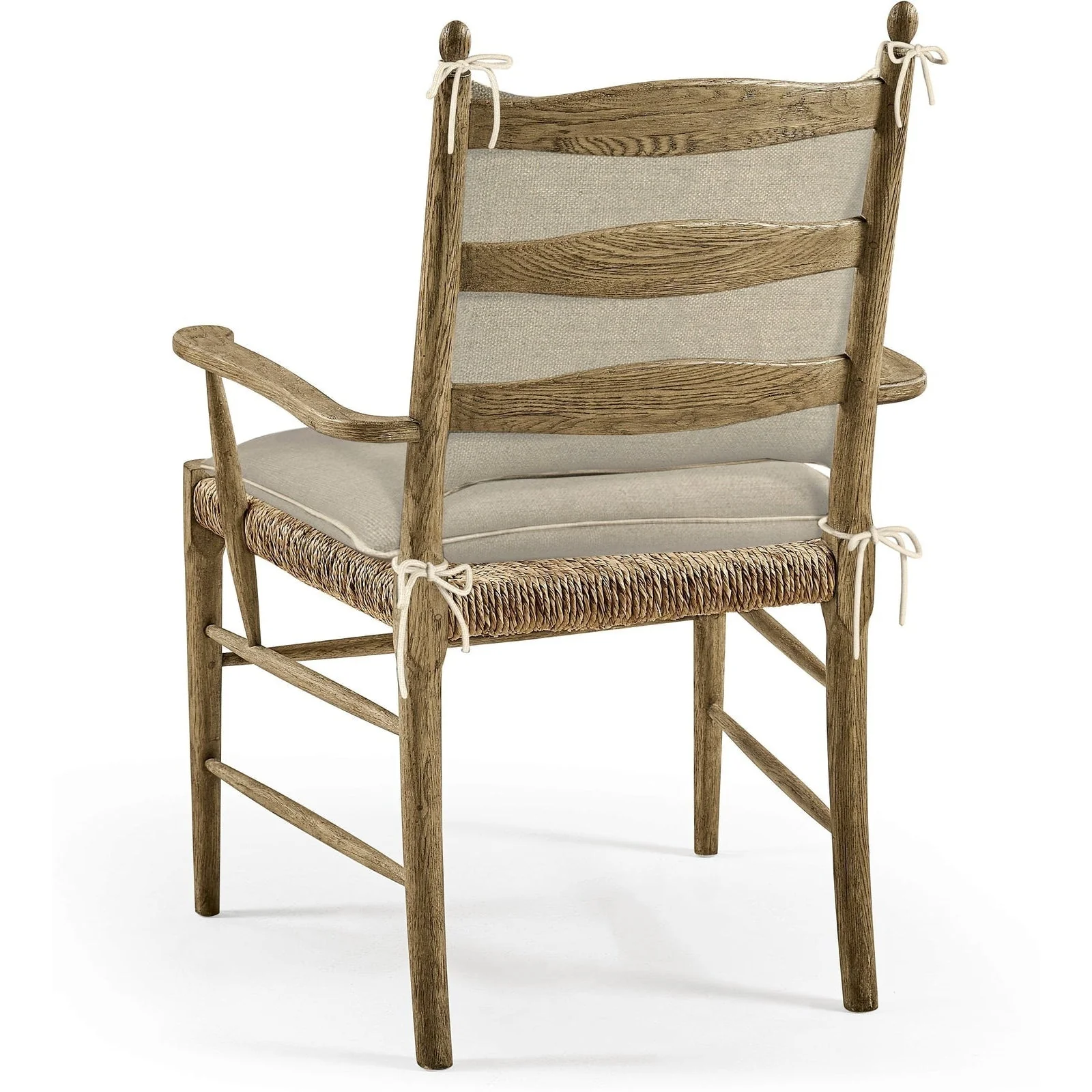 Jonathan Charles Doppler Ladder Back Arm Chair (496135) - Set of 2 - Image 7