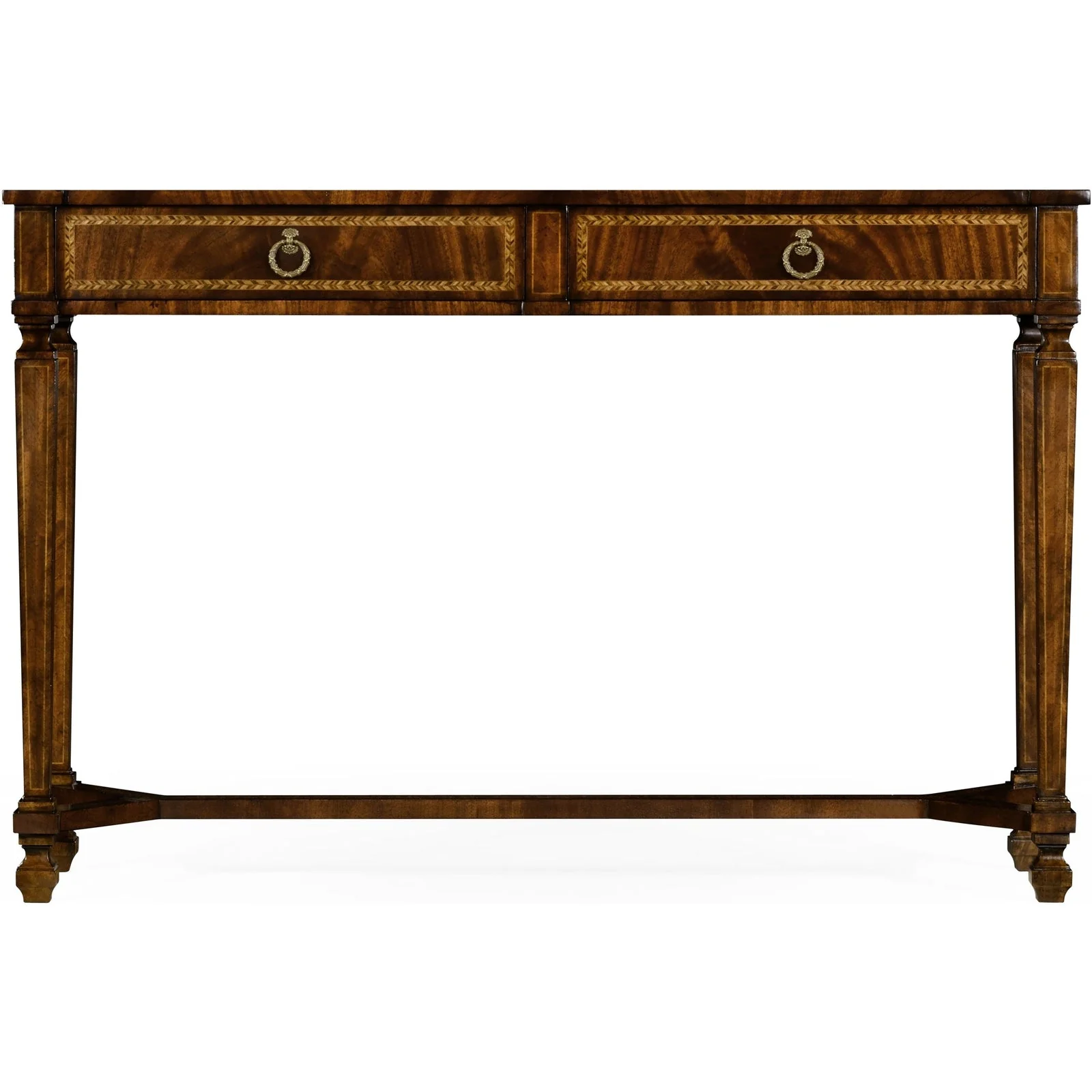 Jonathan Charles Buckingham Empire Style Two Drawers Console (494846-MAH) - Image 2