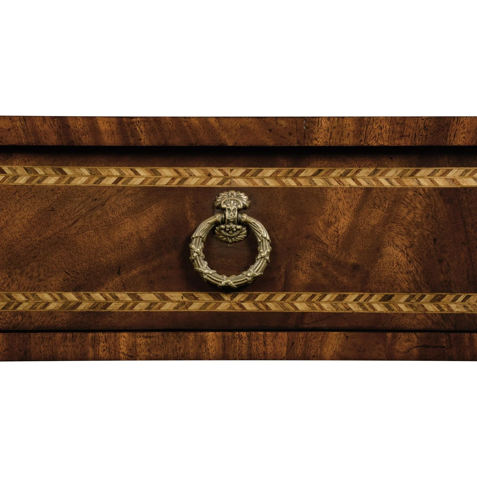 Jonathan Charles Buckingham Empire Style Two Drawers Console (494846-MAH) - Image 5