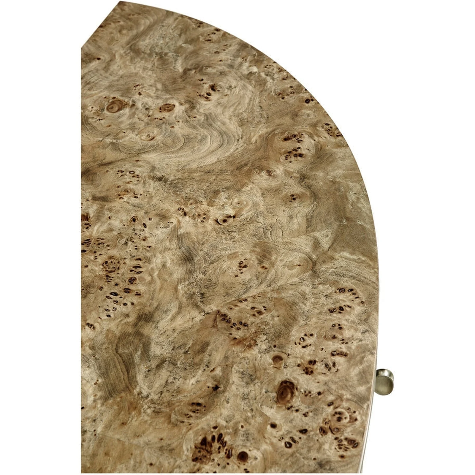 Jonathan Charles Fulgurite Mappa Burl Demilune (496007-BGA) - Image 4