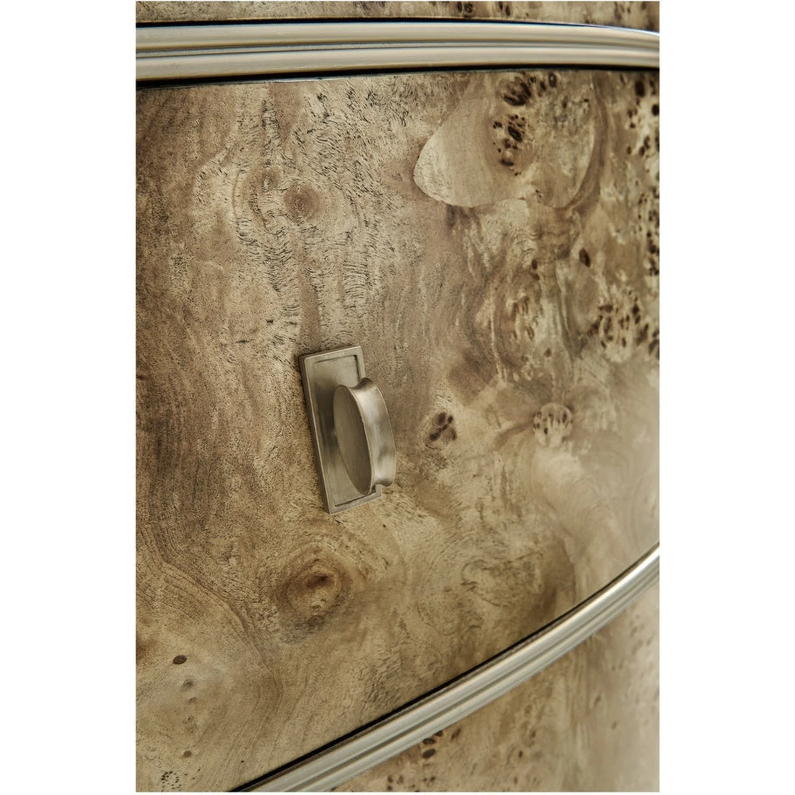 Jonathan Charles Fulgurite Mappa Burl Demilune (496007-BGA) - Image 5