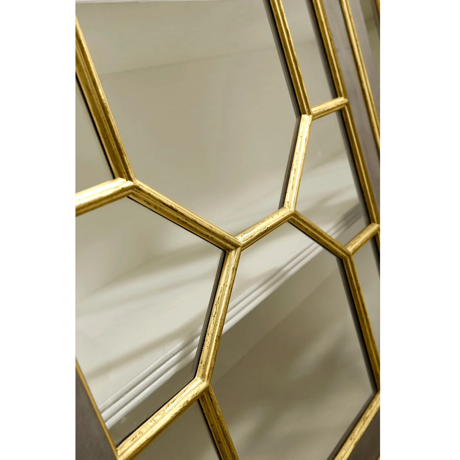 Jonathan Charles Buckingham Georgian Grey & Gilded Secretary Cabinet (492260-PBG) - Image 9