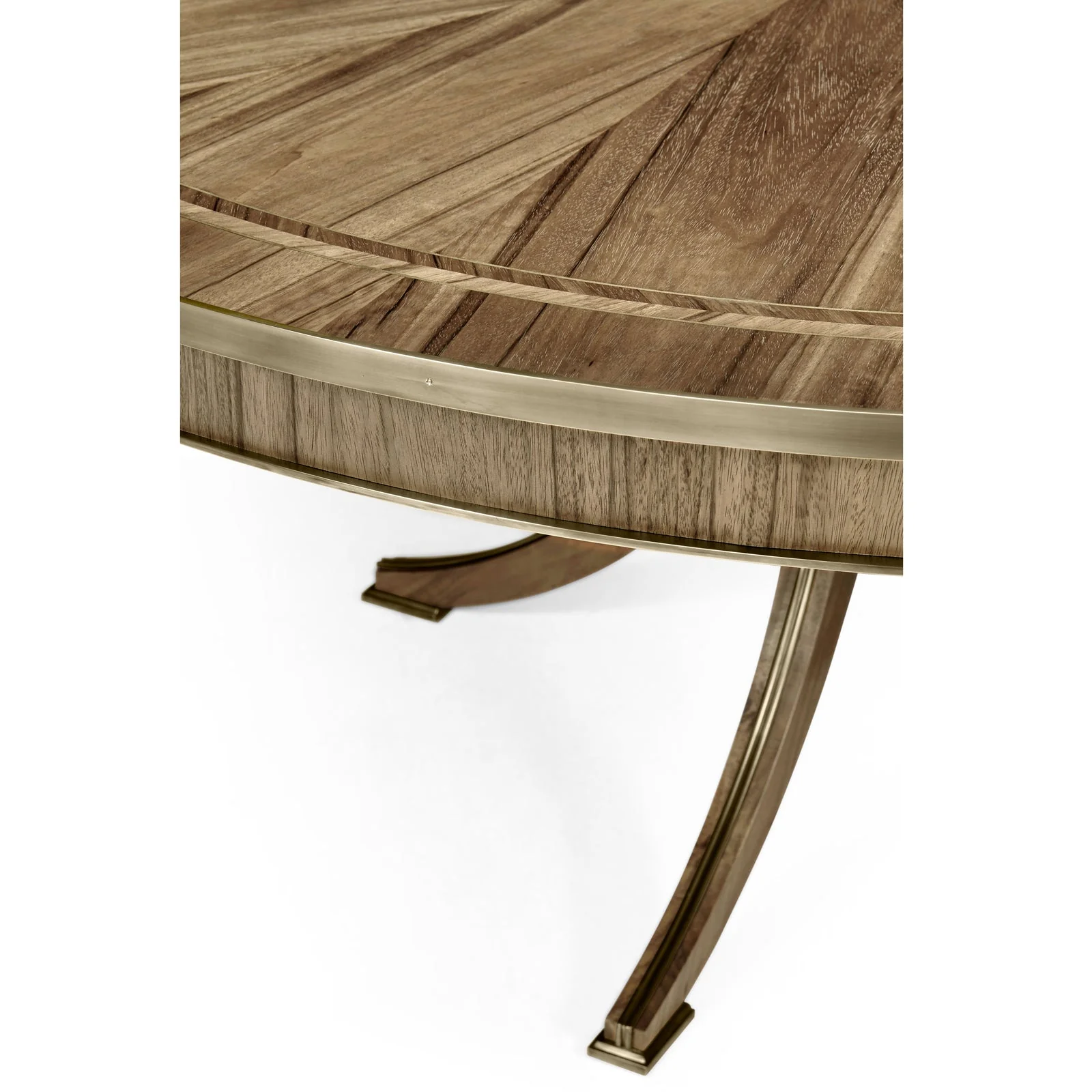 Jonathan Charles Hamilton Round Dining Table (496000-72L-PGA) - Image 7