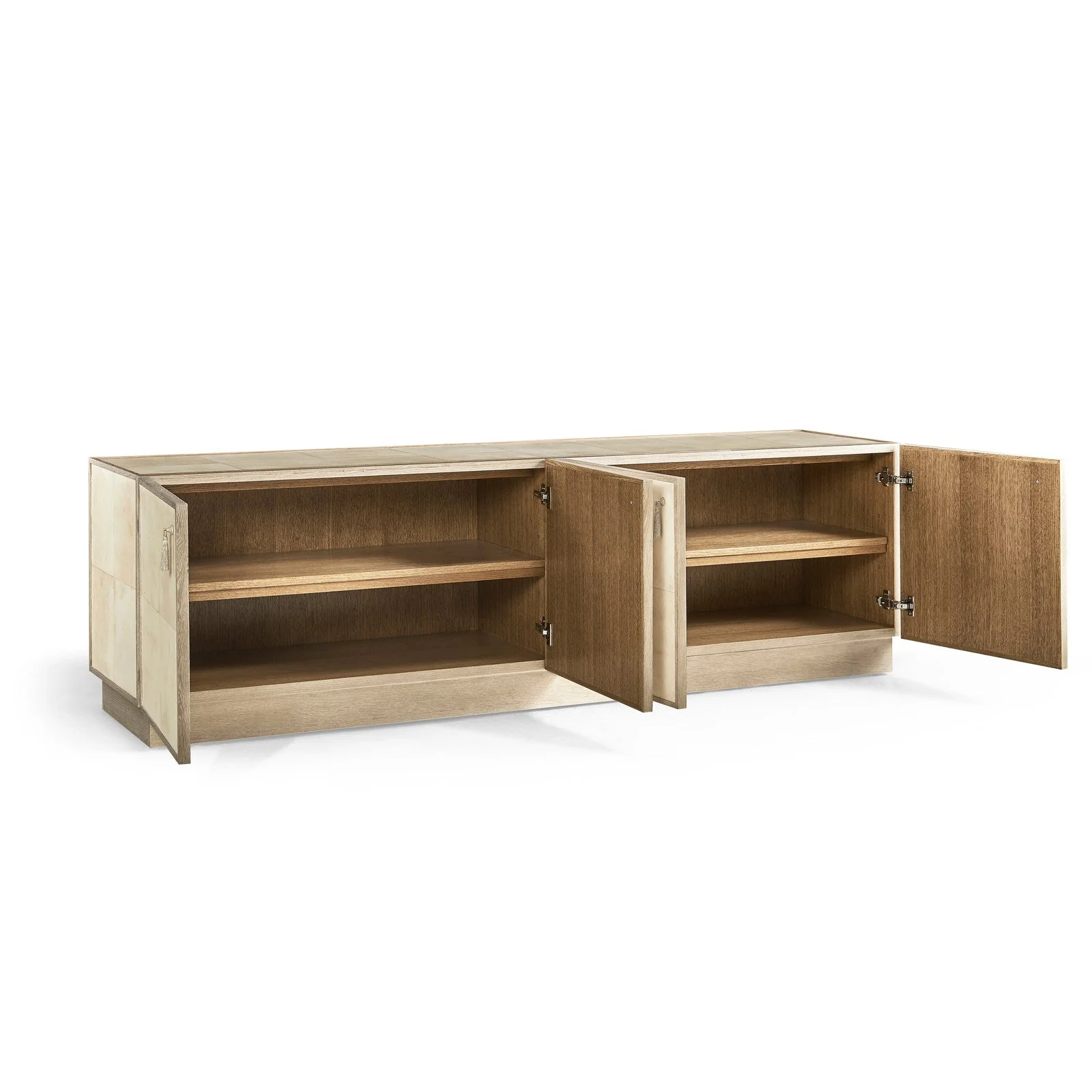Jonathan Charles Hydra Parchment Entertainment Console - Image 3
