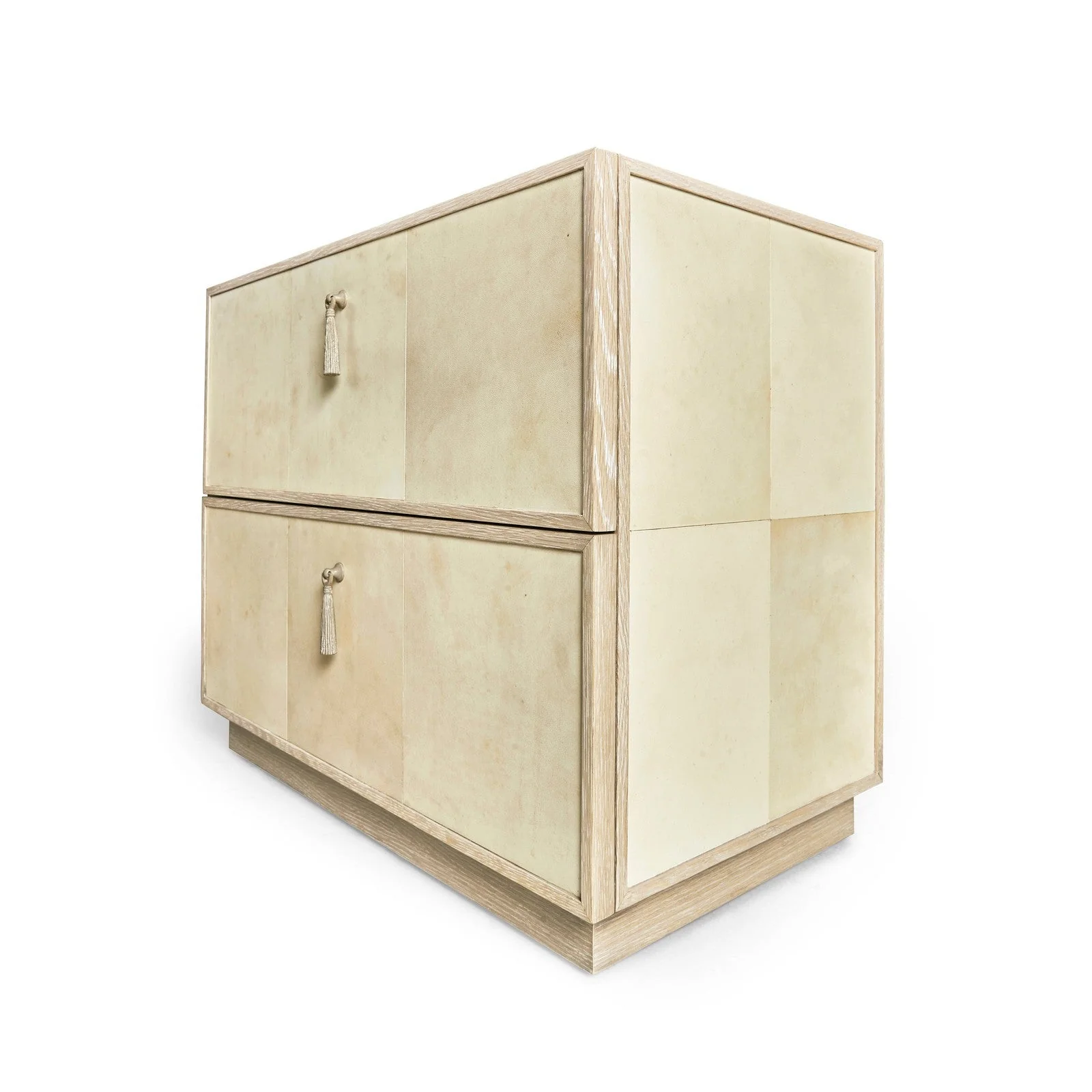 Jonathan Charles Hydra Parchment Nightstand - Image 4