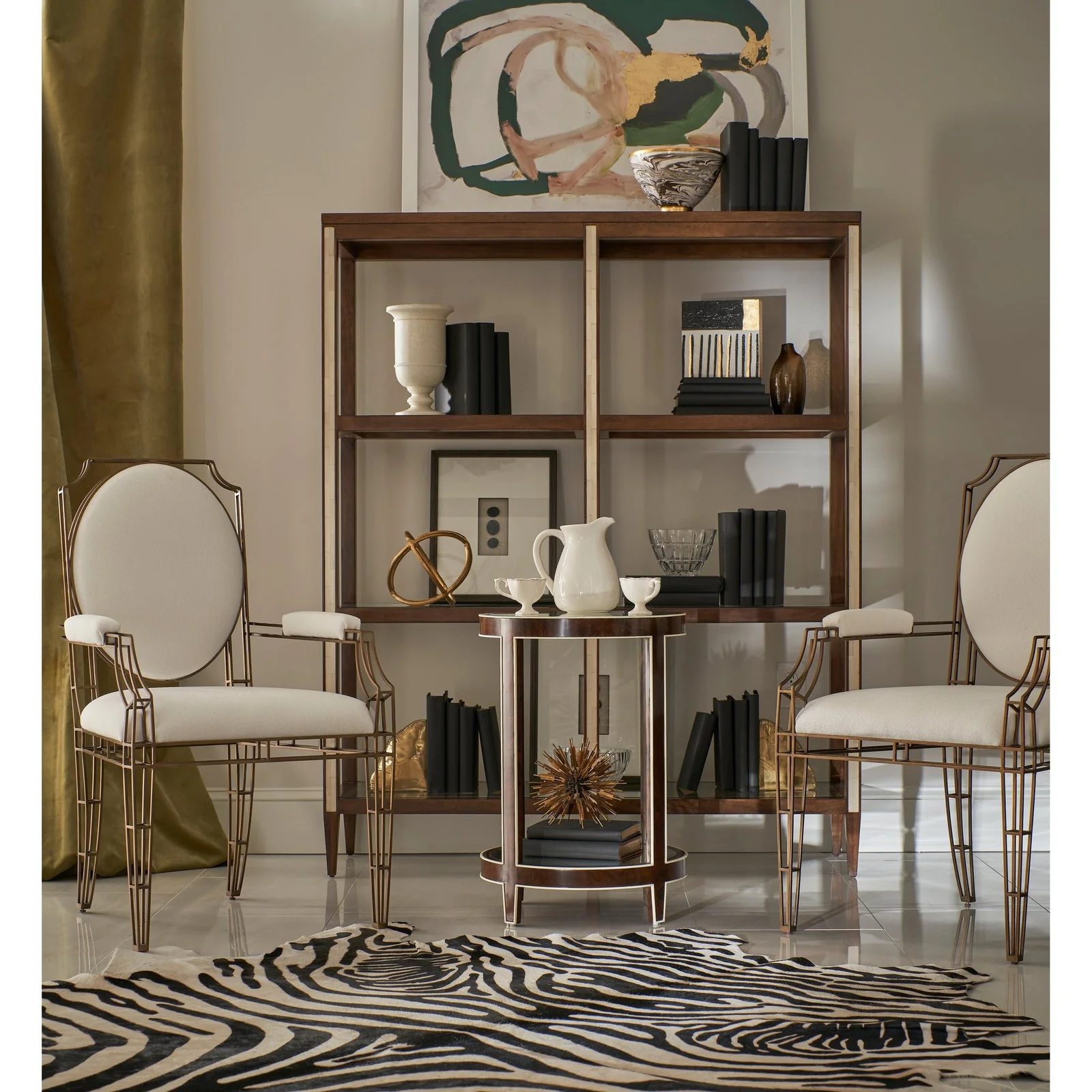 Jonathan Charles Jacques Round End Table - Image 2
