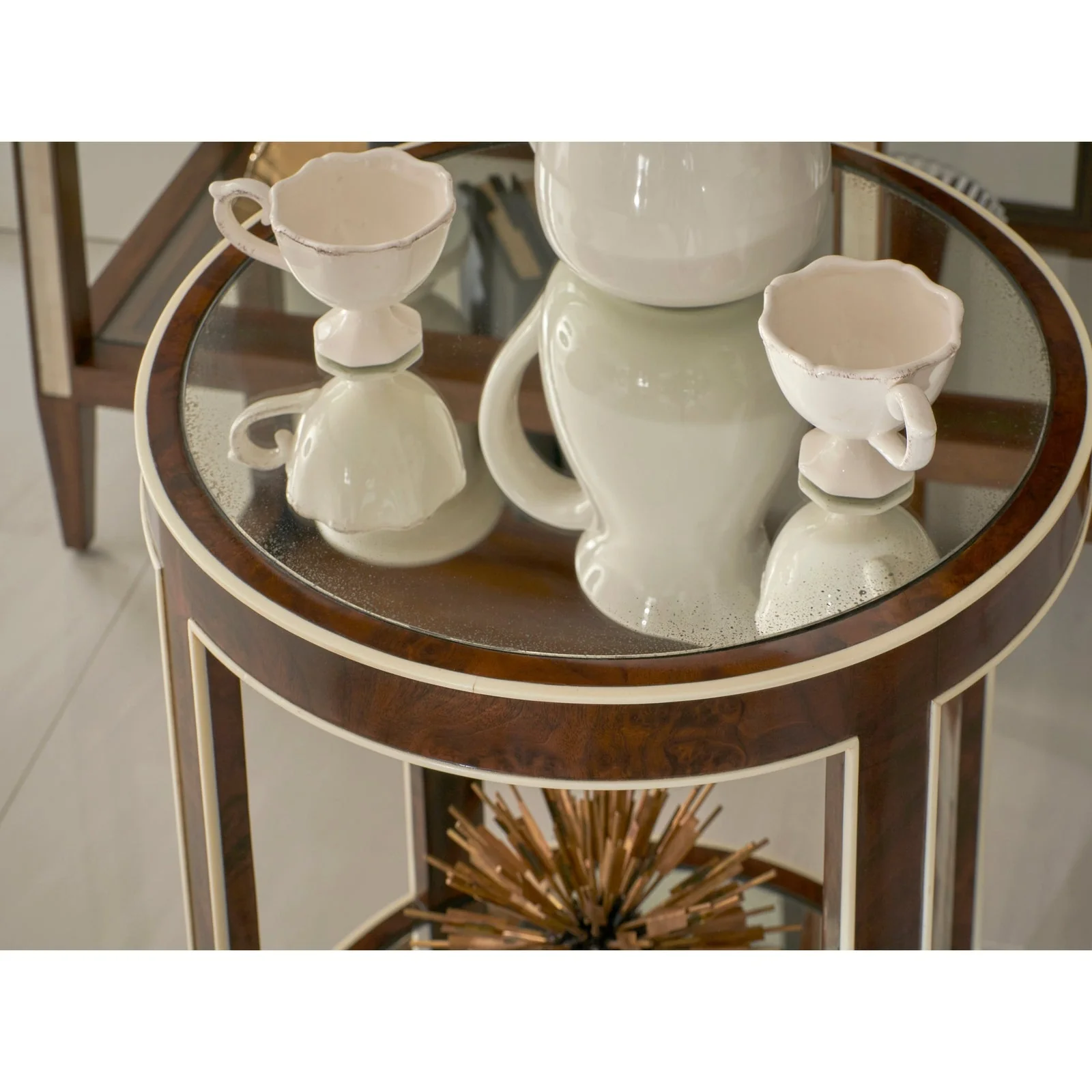 Jonathan Charles Jacques Round End Table - Image 4