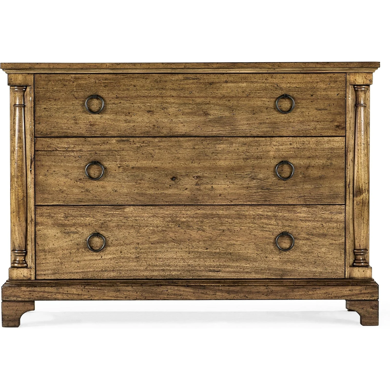 Jonathan Charles Large Medium Driftwood Chest of Drawers (491004-DTM) - Image 2