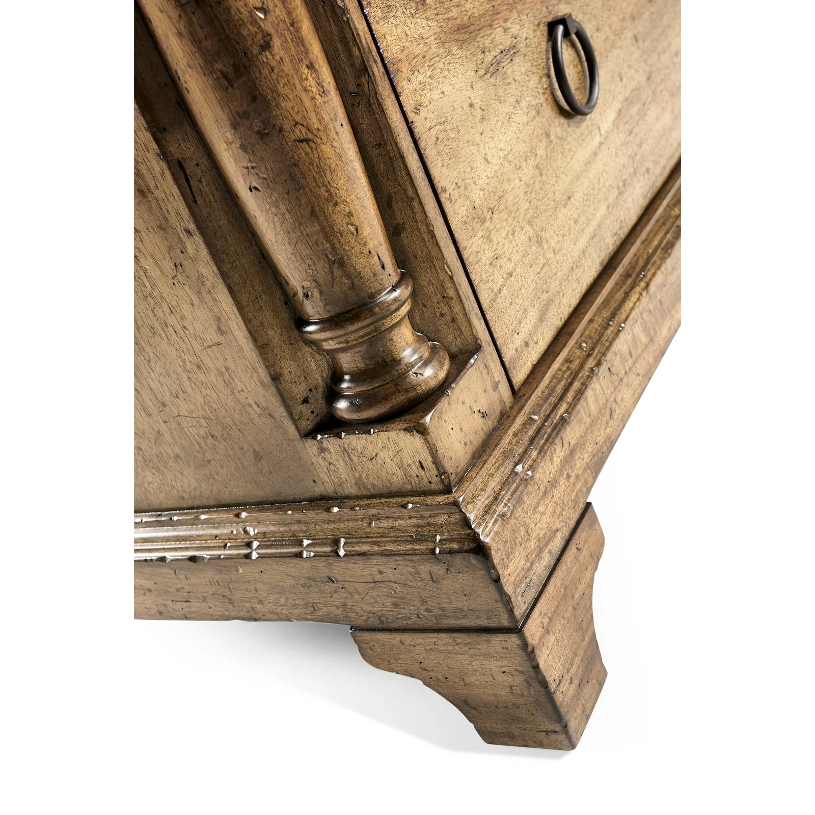 Jonathan Charles Large Medium Driftwood Chest of Drawers (491004-DTM) - Image 5