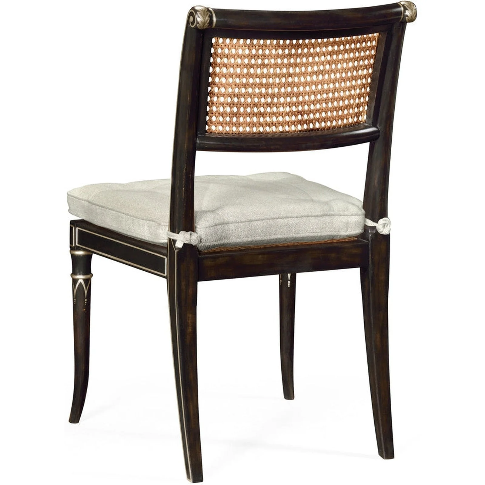 Jonathan Charles William Yeoward Linden Charcoal Wash Dining Side Chair (530121-SC-CHW) - Set of 2 - Image 3