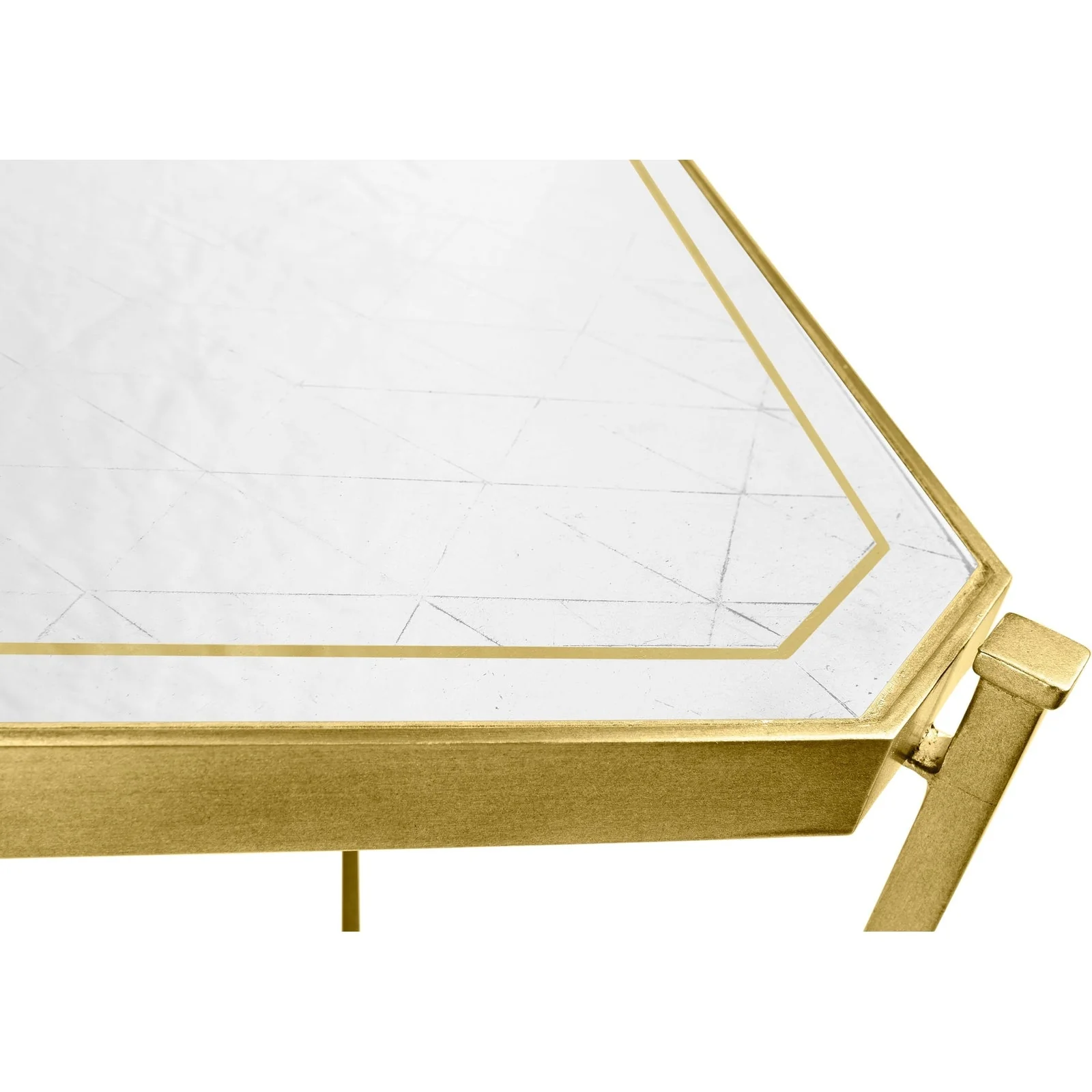 Jonathan Charles Modern Accents Luxe Coffee Table 144 (494144-G-GES) - Image 4