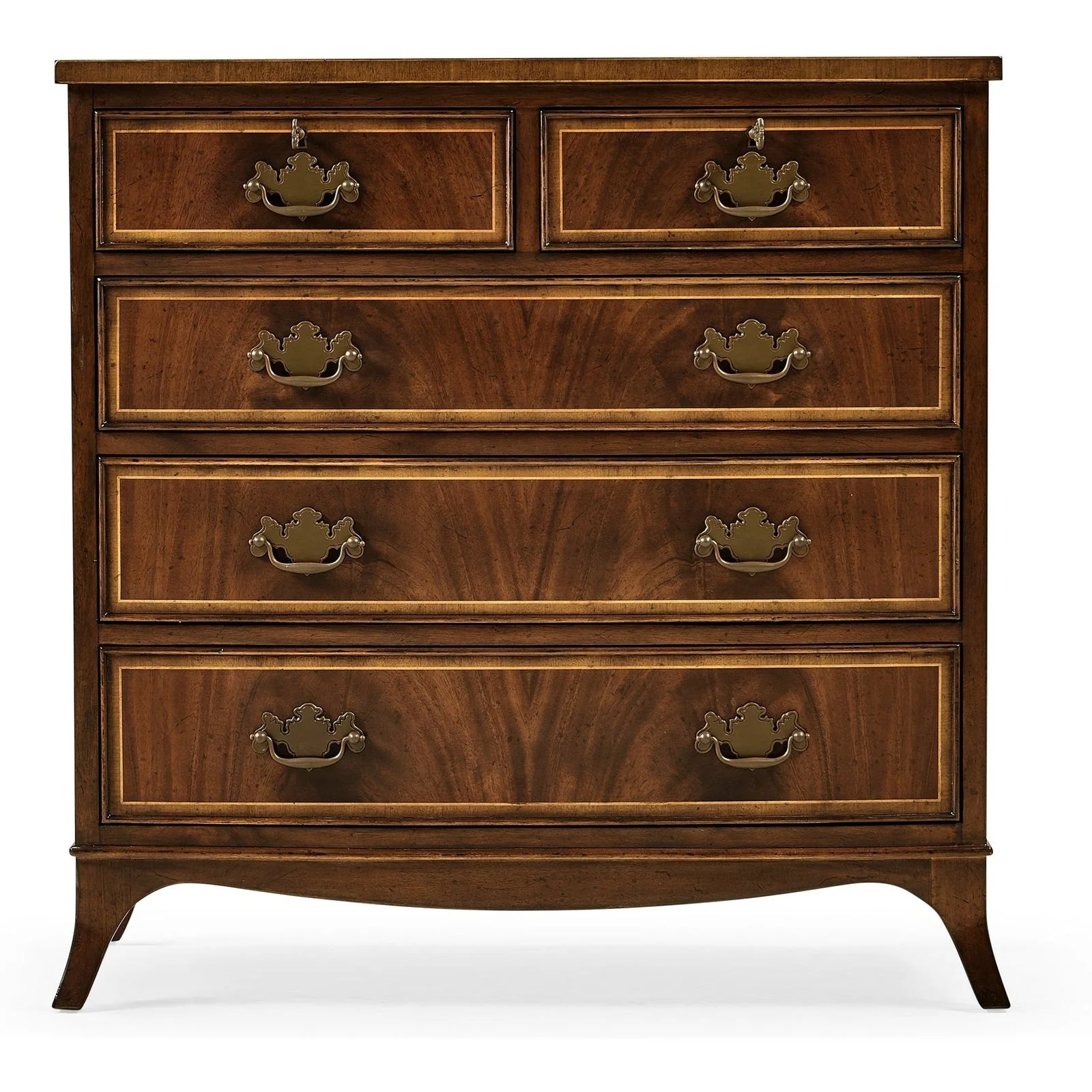 Jonathan Charles Buckingham Bedside Chest of Drawers (492262-MAH) - Image 2