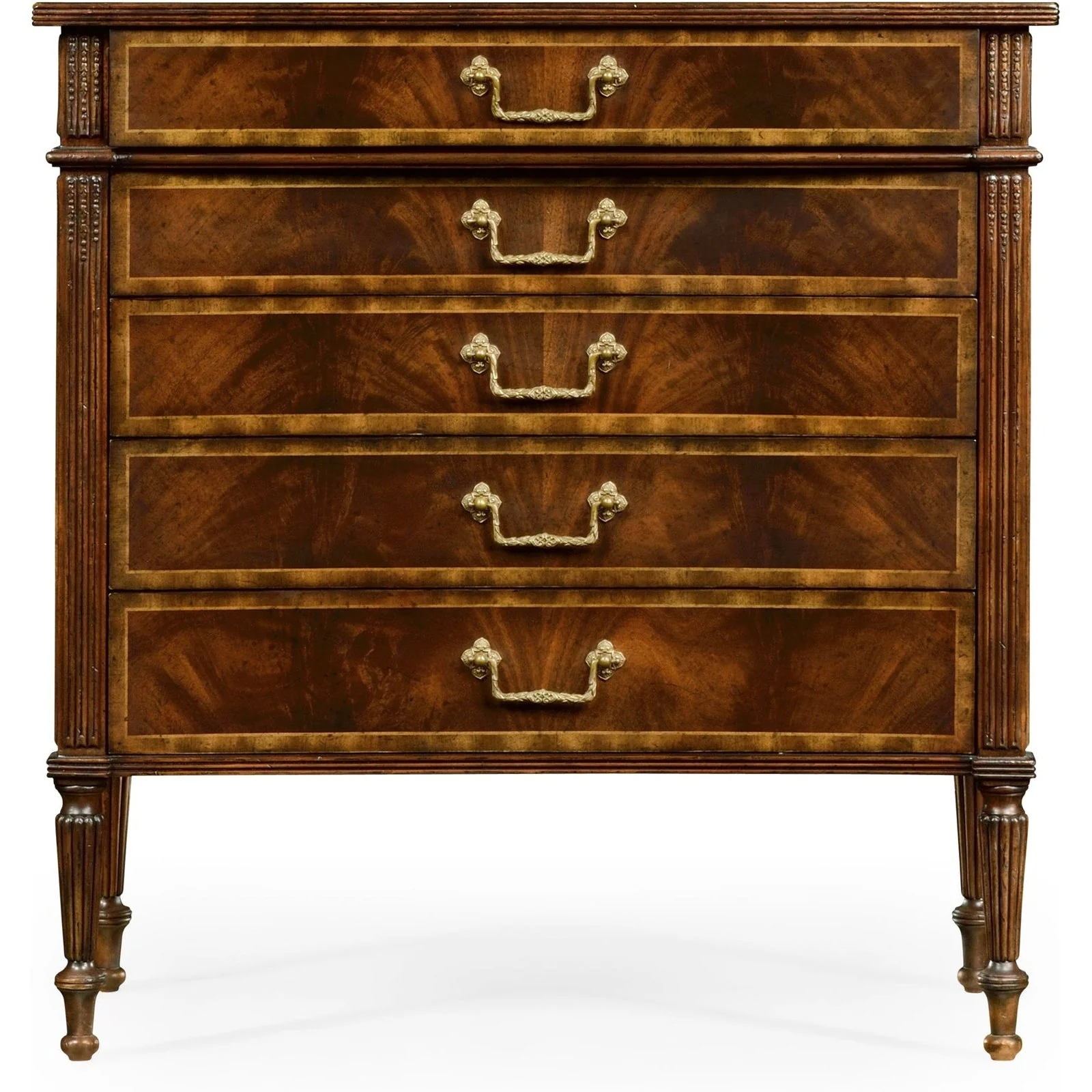 Jonathan Charles Buckingham Chest of Drawers with Concave Profile (493089-MAH) - Image 2