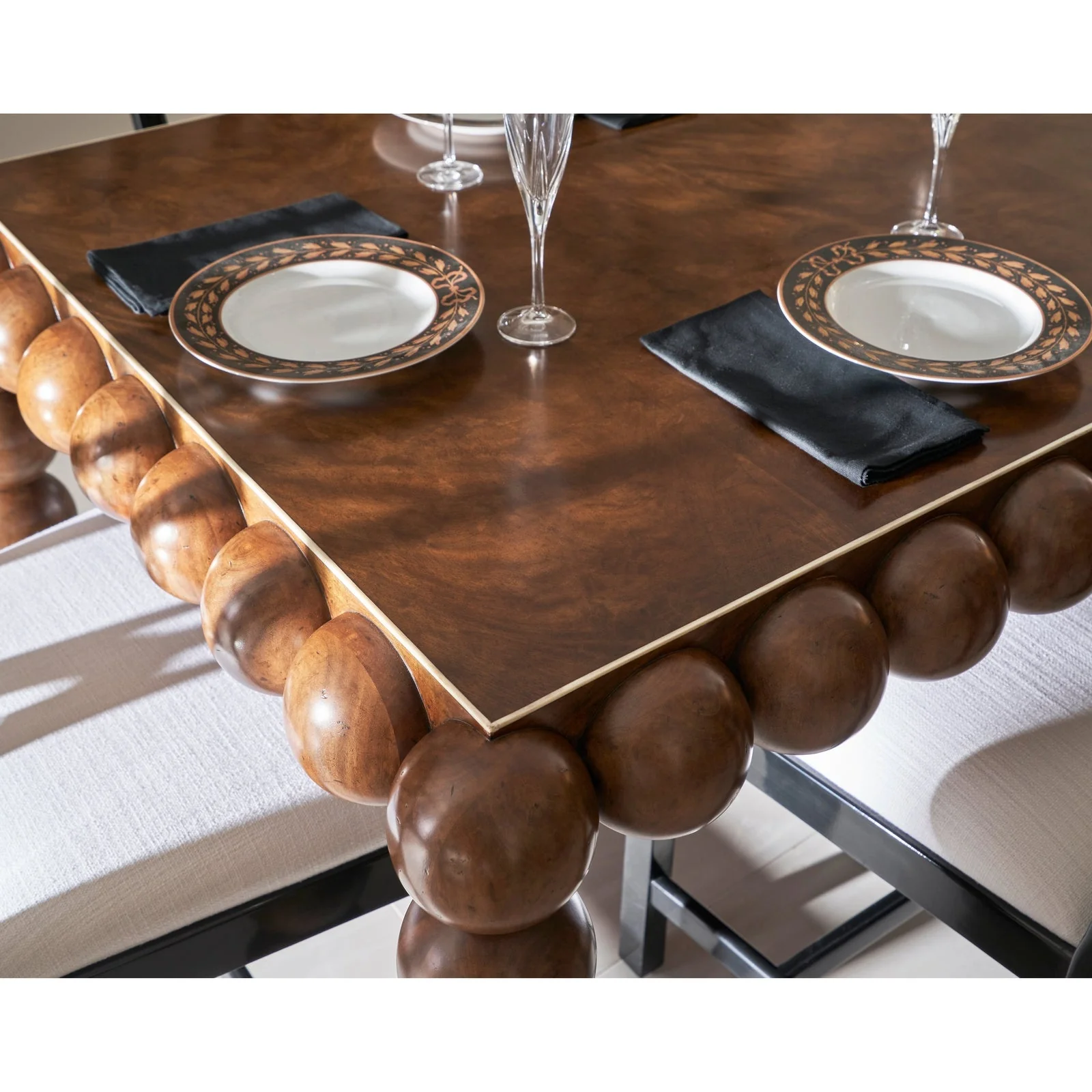 Jonathan Charles Orb Console Table - Image 5