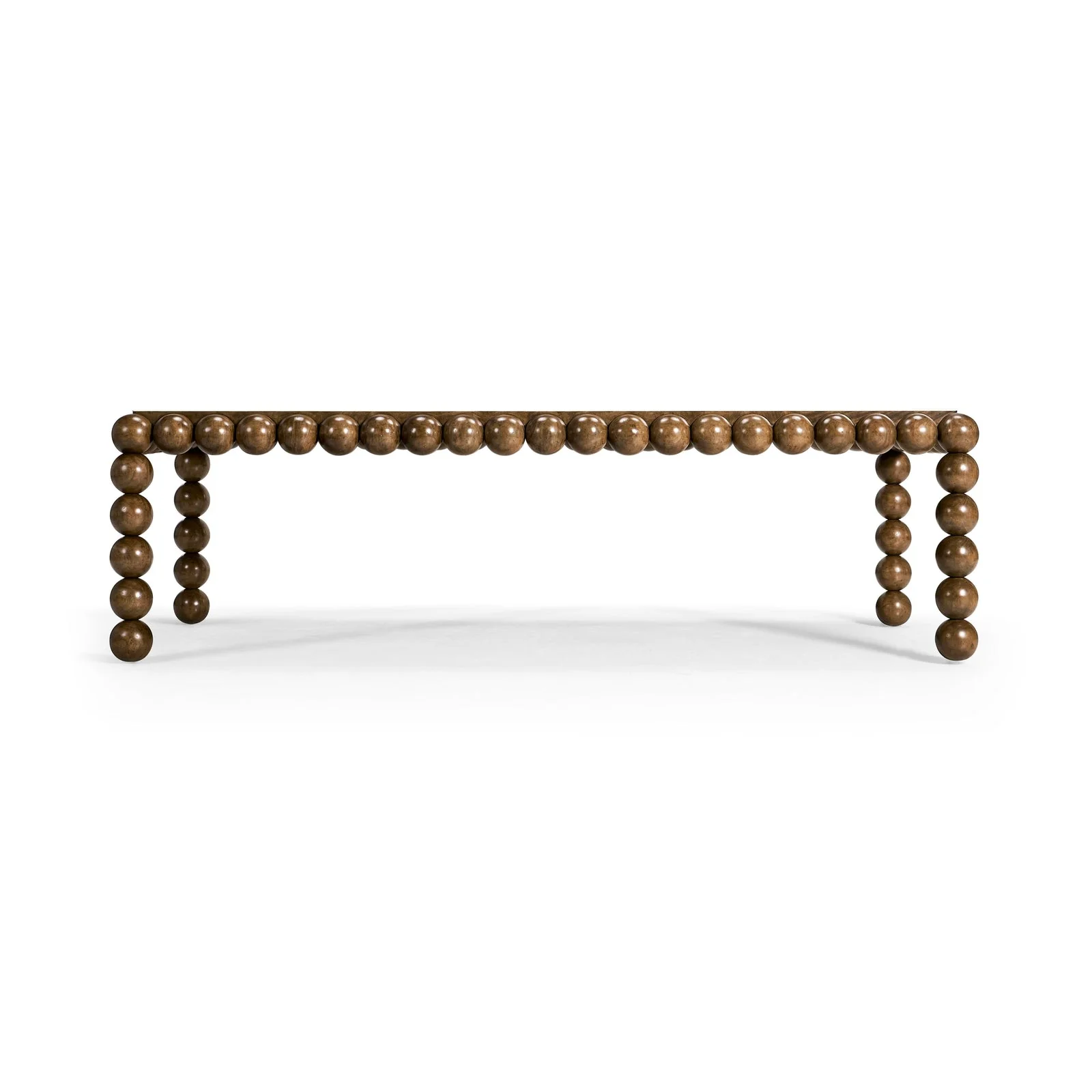 Jonathan Charles Orb Rectangular Dining Table - Image 2