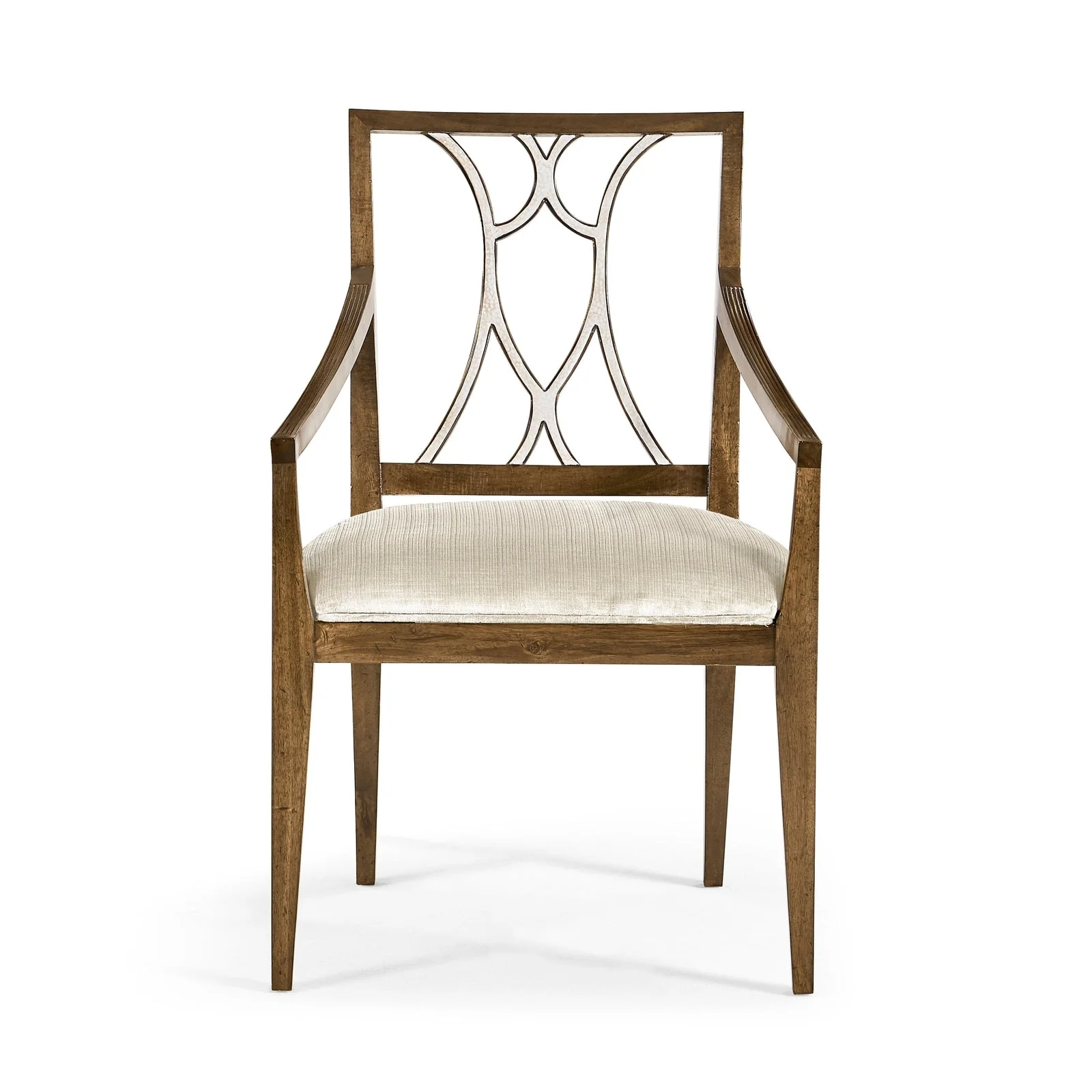 Jonathan Charlesborne Shield Back Arm Chair - Set of 2 - Image 2