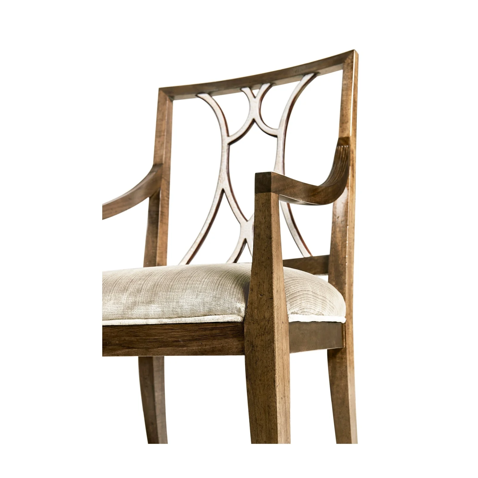 Jonathan Charlesborne Shield Back Arm Chair - Set of 2 - Image 5
