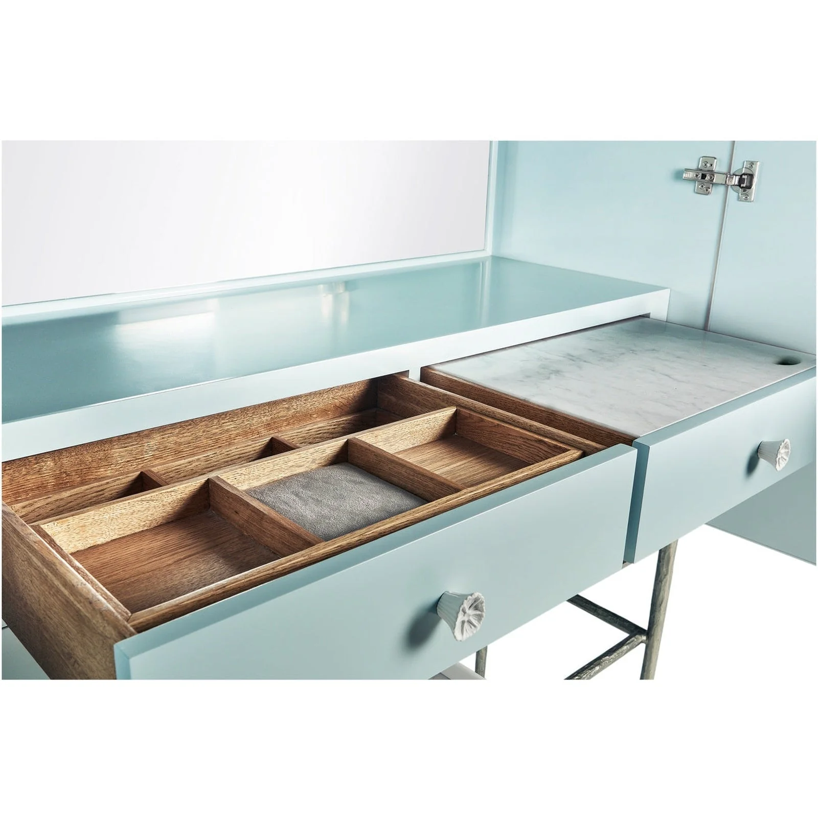 Jonathan Charles Pelagic Cast Metal Bar Cabinet (500391-WRO-CPM) - Image 5