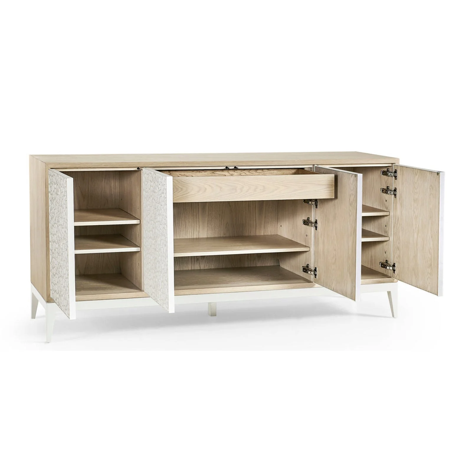 Jonathan Charles Pelagic Cast Metal Credenza (500454-BLO-CPM) - Image 4