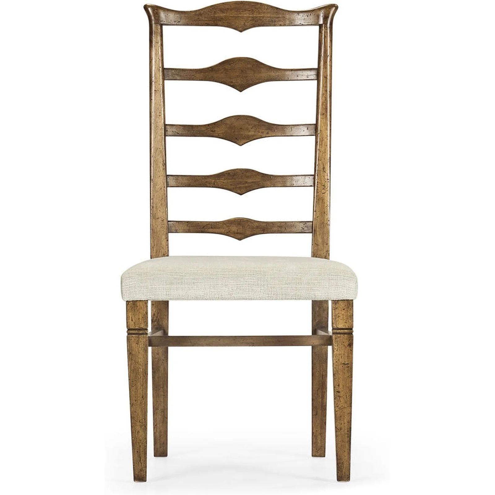 Jonathan Charles Pompano Ladderback Accent Side Chair (491198-SC-DTM-F400) - Set of 2 - Image 2