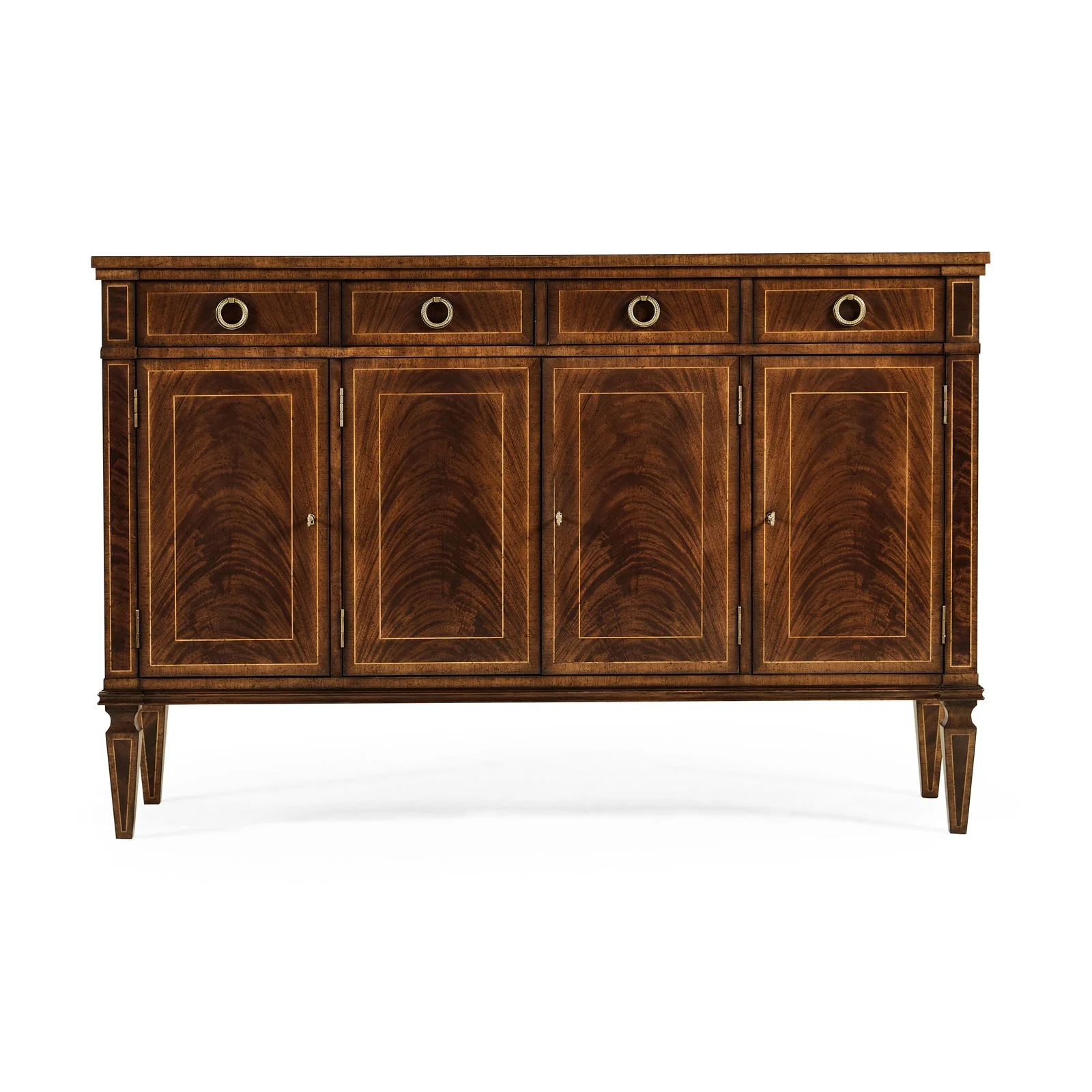 Jonathan Charles Buckingham Sideboard with Four Doors (494842-MAH) - Image 2