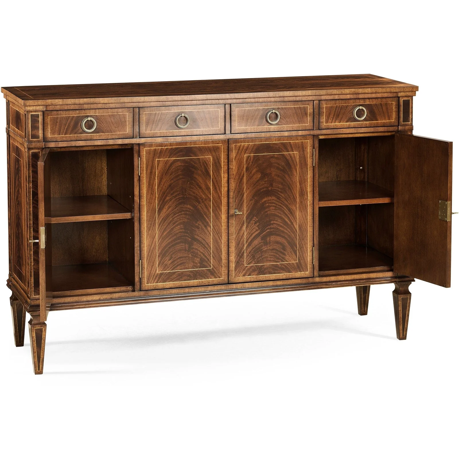 Jonathan Charles Buckingham Sideboard with Four Doors (494842-MAH) - Image 6