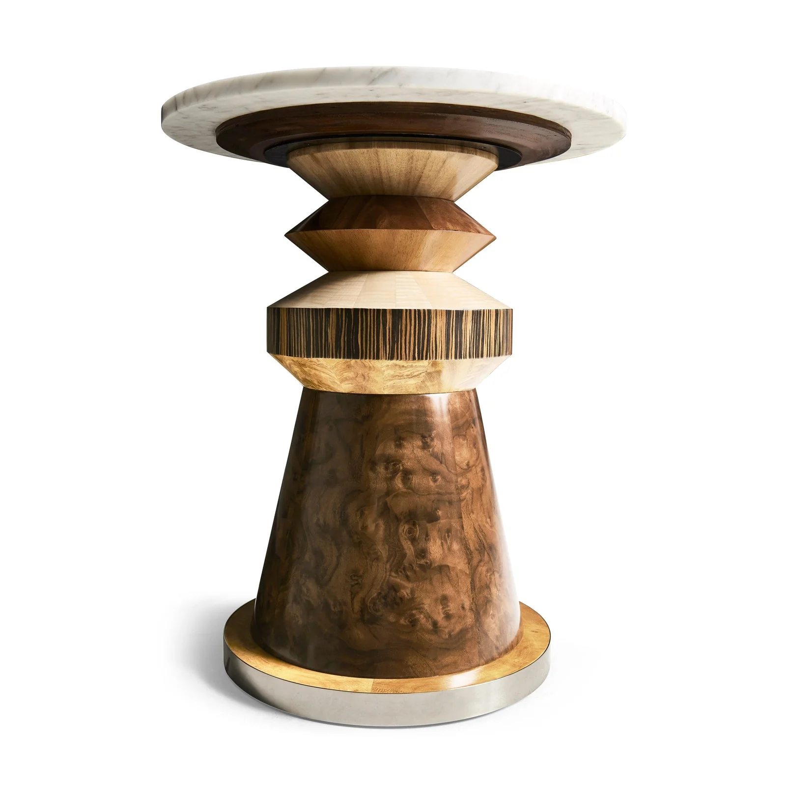 Jonathan Charles Rook Round Accent Table - Image 4