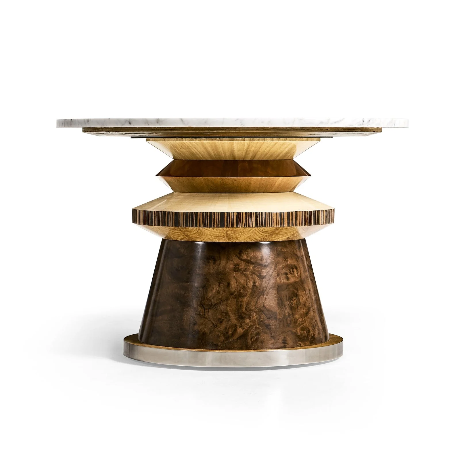 Jonathan Charles Rook Round Cocktail Table - Image 4