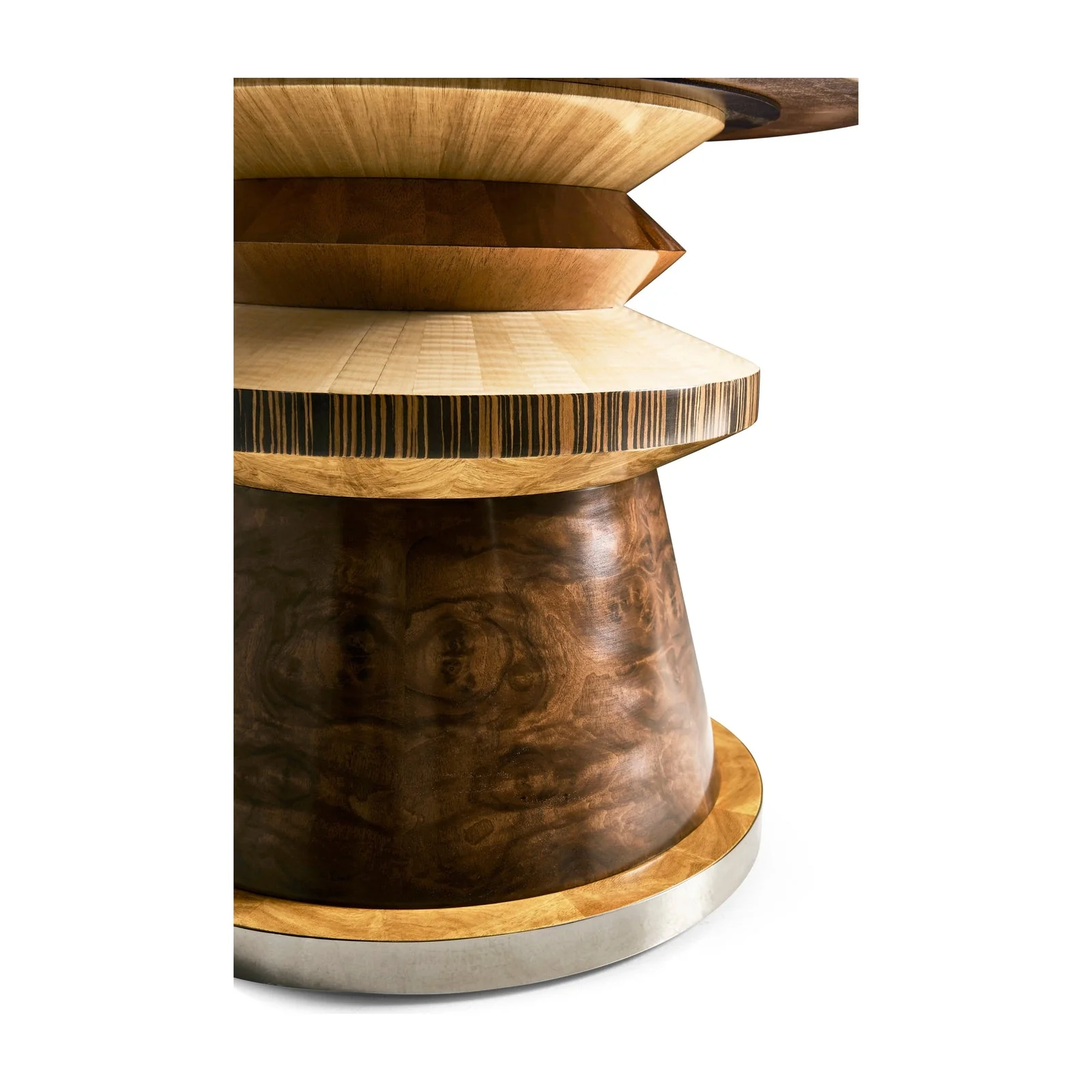 Jonathan Charles Rook Round Cocktail Table - Image 7