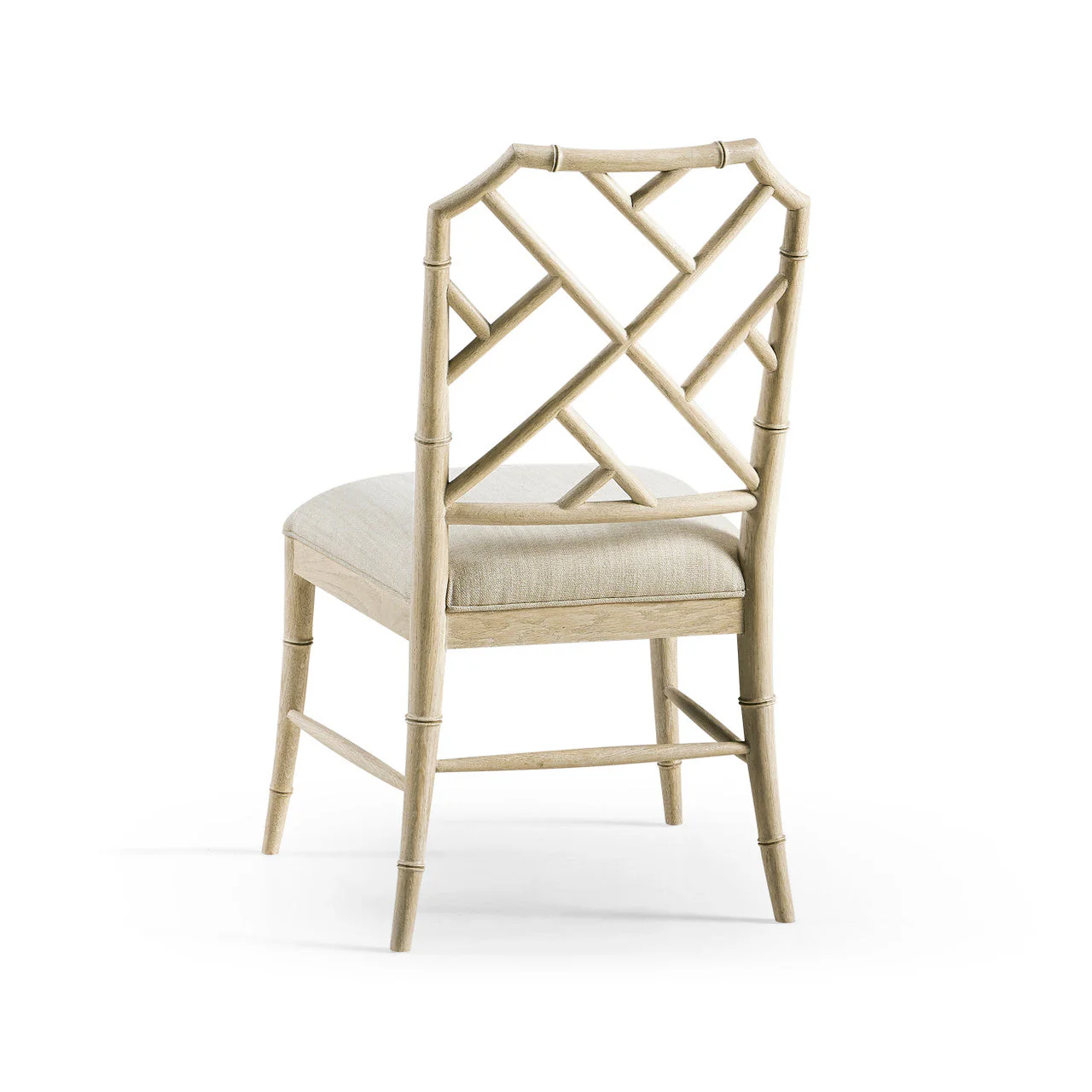 Jonathan Charles Saros Chippendale Bamboo Side Chair - Set of 2 - Image 10