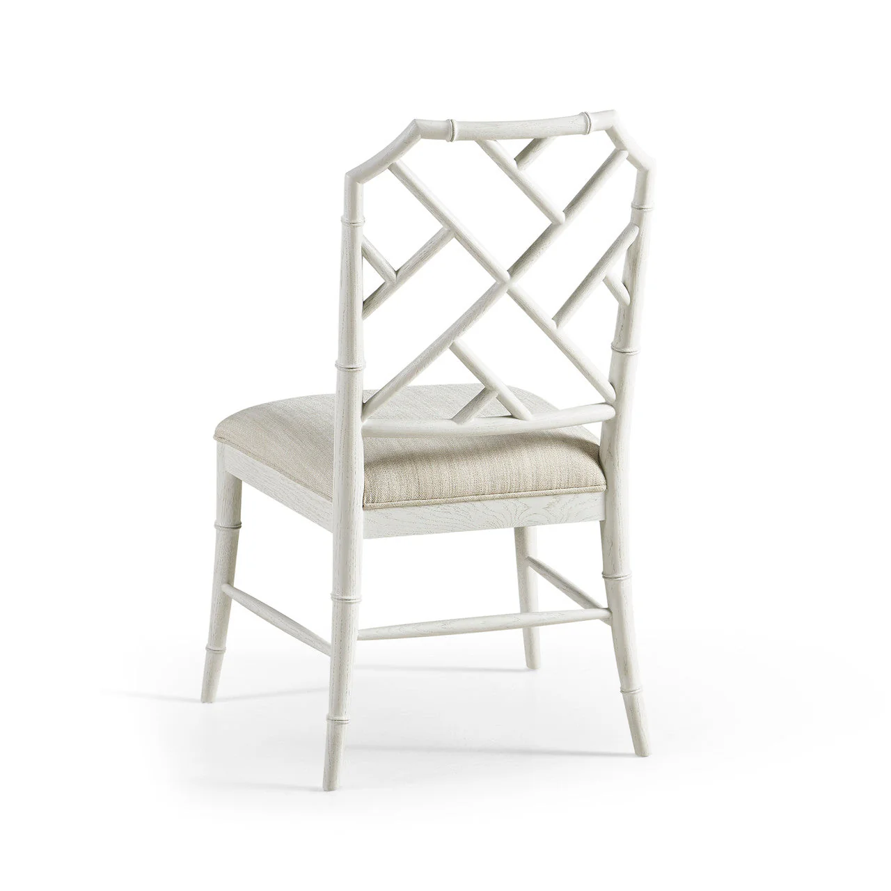 Jonathan Charles Saros Chippendale Bamboo Side Chair - Set of 2 - Image 2