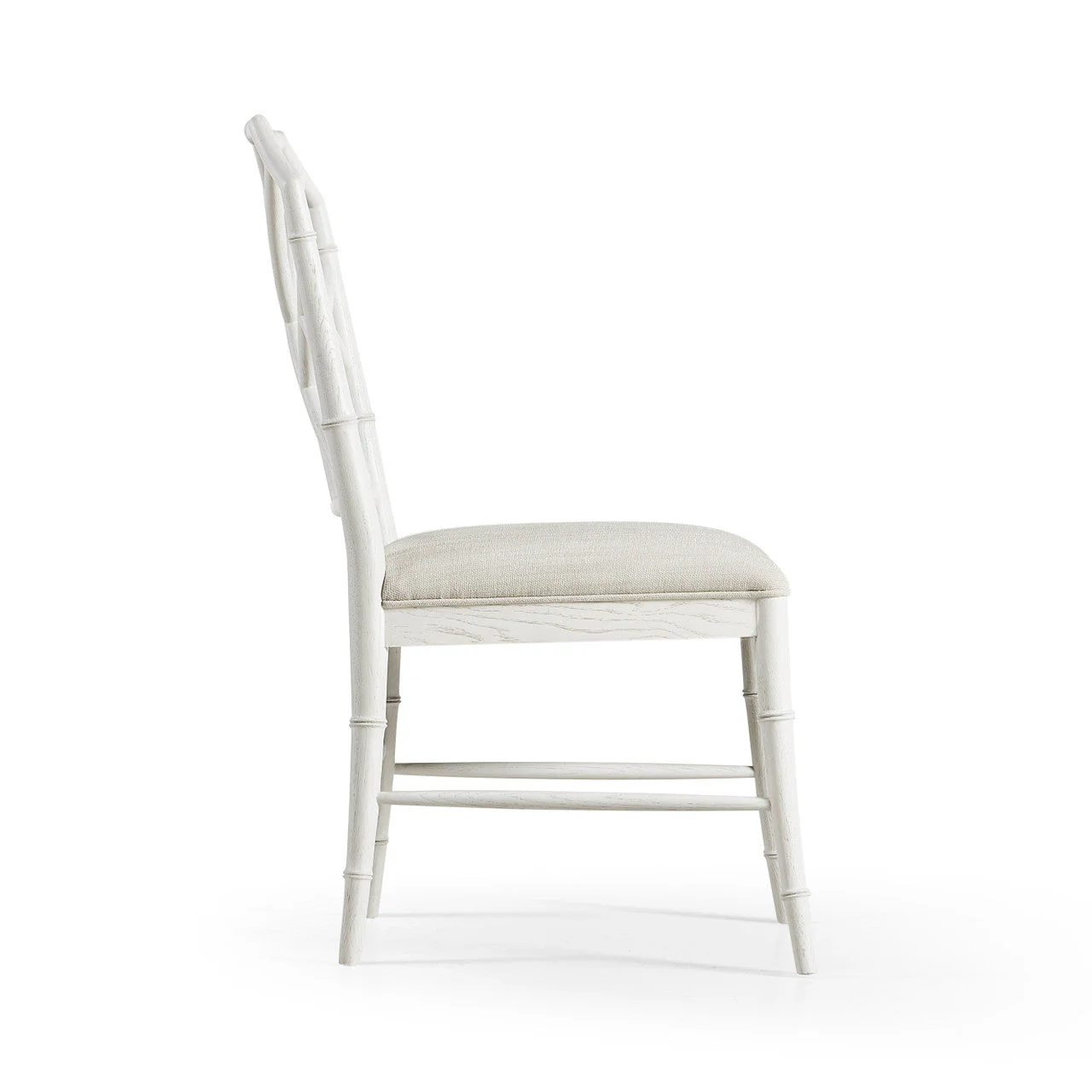 Jonathan Charles Saros Chippendale Bamboo Side Chair - Set of 2 - Image 3