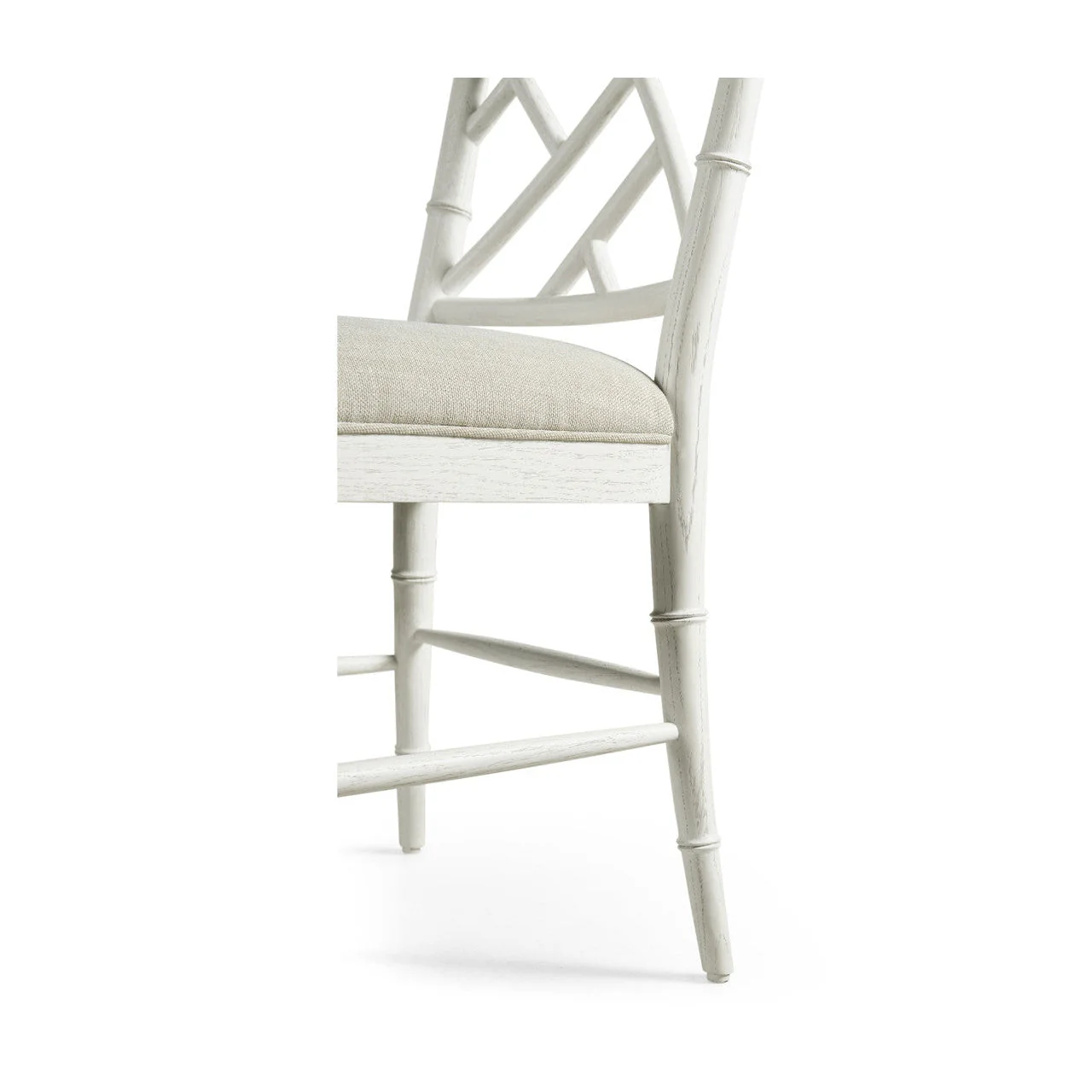 Jonathan Charles Saros Chippendale Bamboo Side Chair - Set of 2 - Image 5