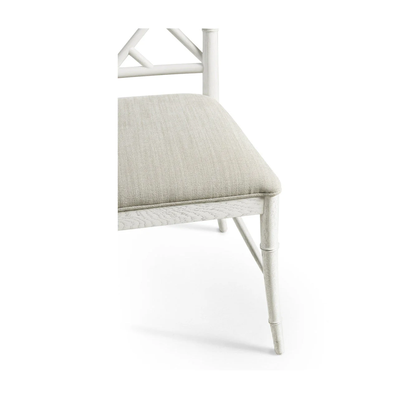 Jonathan Charles Saros Chippendale Bamboo Side Chair - Set of 2 - Image 6