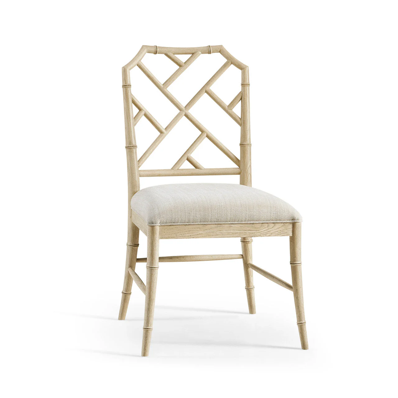 Jonathan Charles Saros Chippendale Bamboo Side Chair - Set of 2 - Image 9