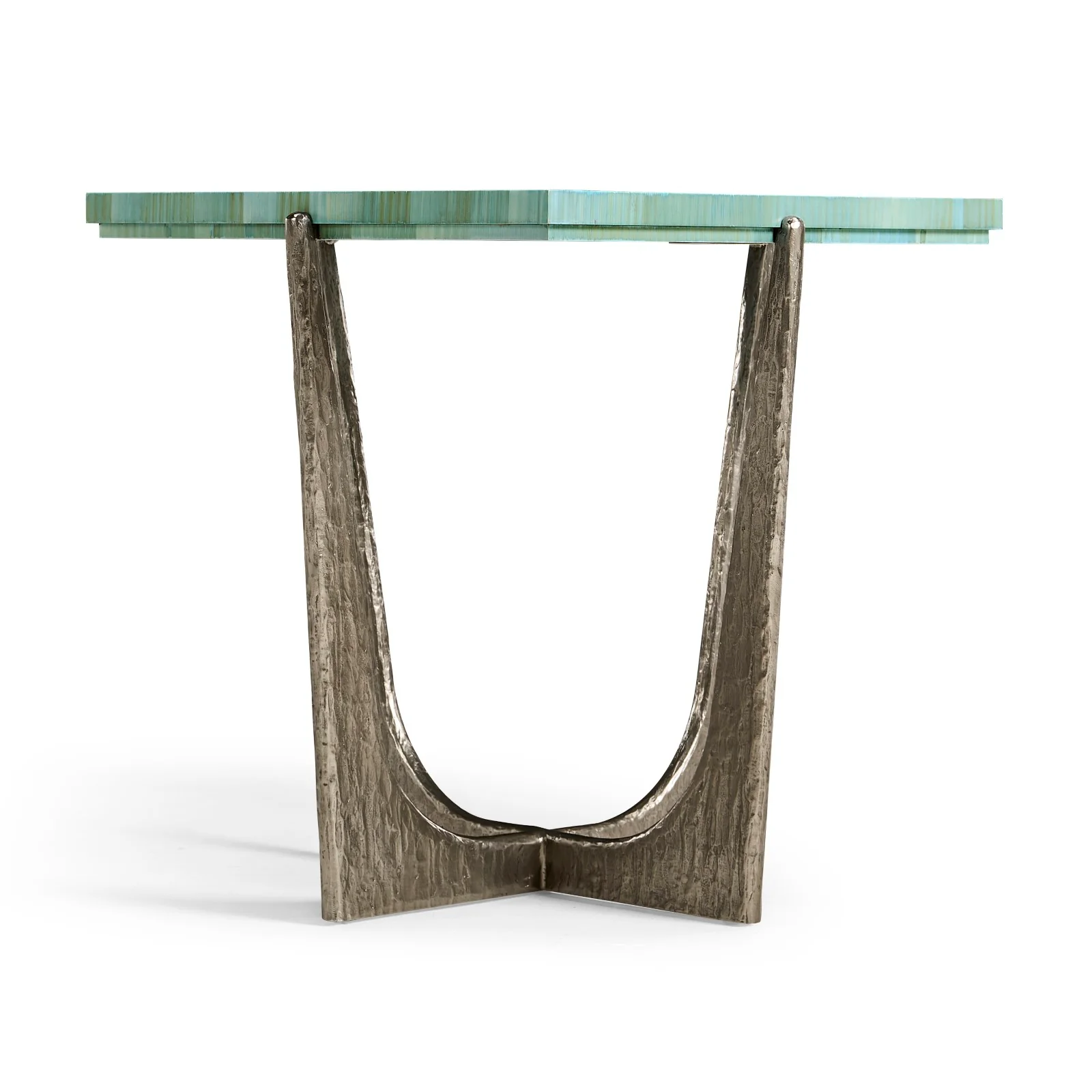 Jonathan Charles Seaglass End Table - Image 3