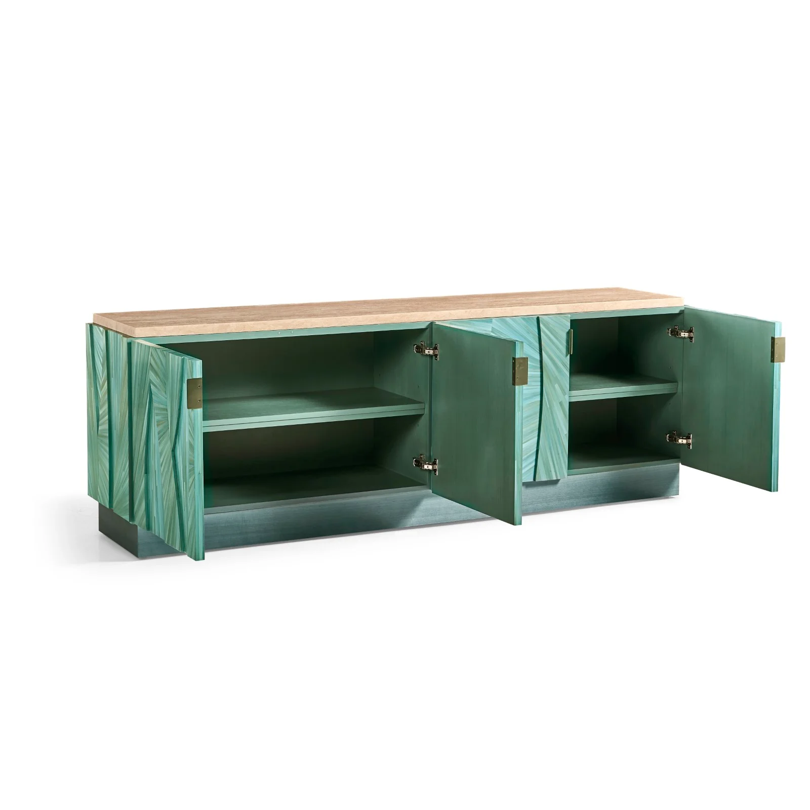 Jonathan Charles Seaglass Entertainment Console - Image 3