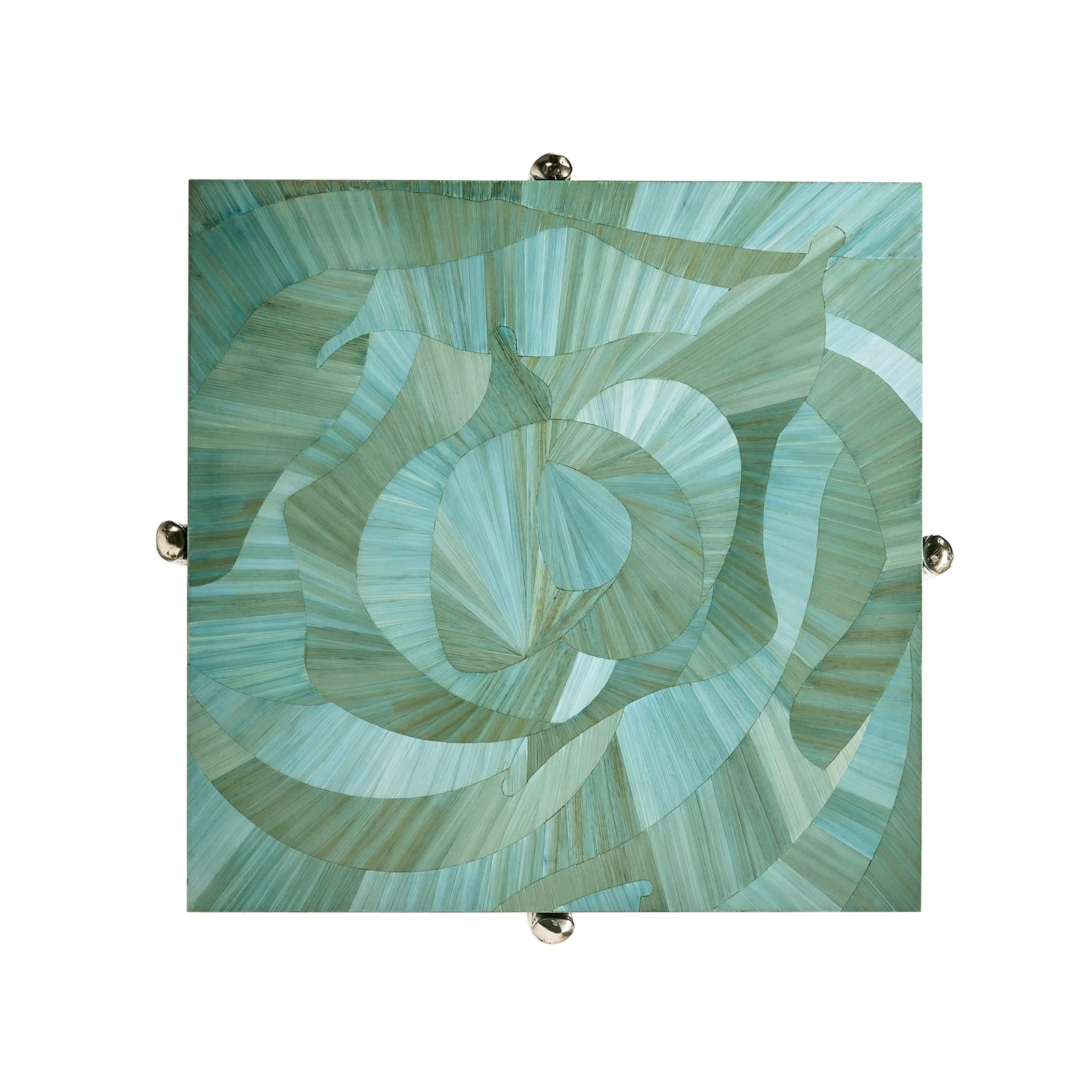 Jonathan Charles Seaglass Martini Table - Image 4