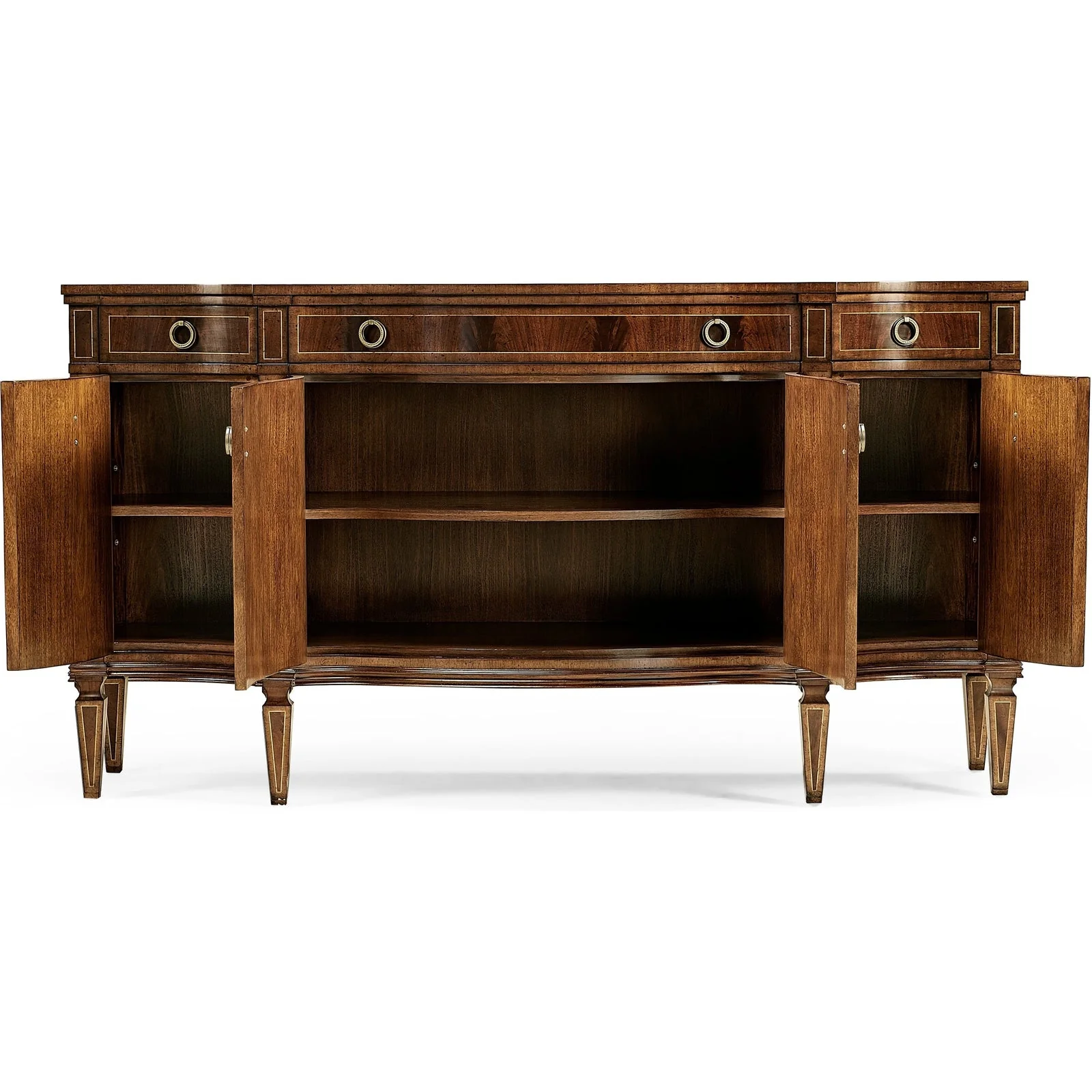 Jonathan Charles Buckingham Serpentine Sideboard (494662-MAH) - Image 4