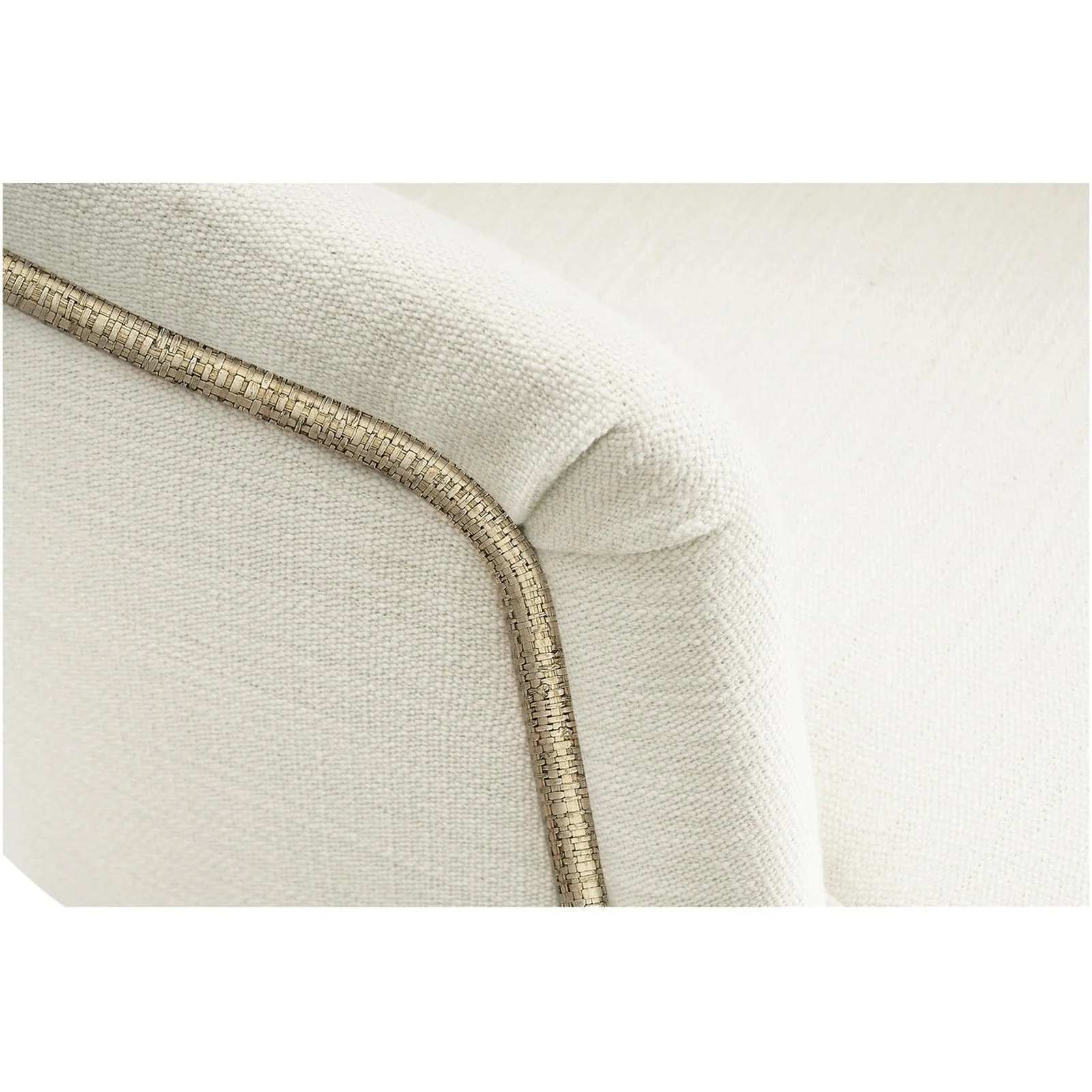 Jonathan Charles Shoal Linen & Grass Cloth Host Chair (500429-AC-C005-F058) - Image 7